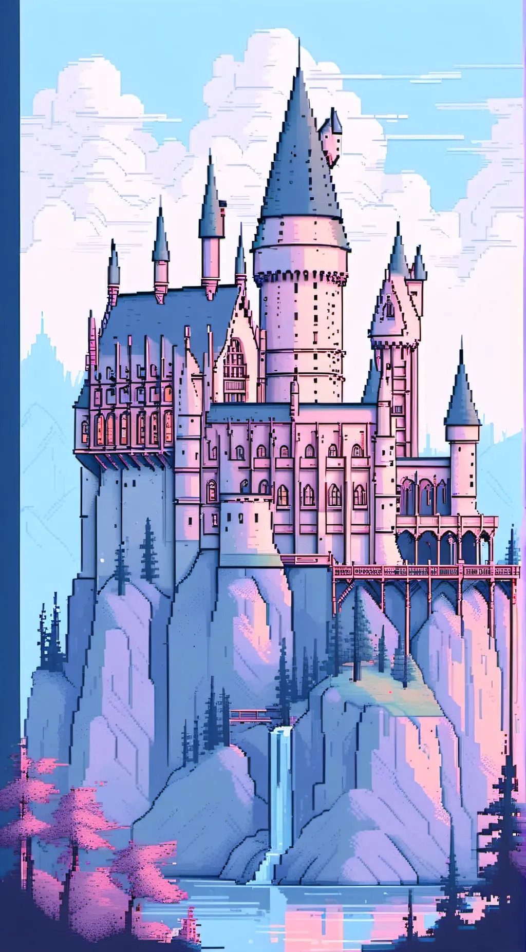 ai character: Hogwarts background
