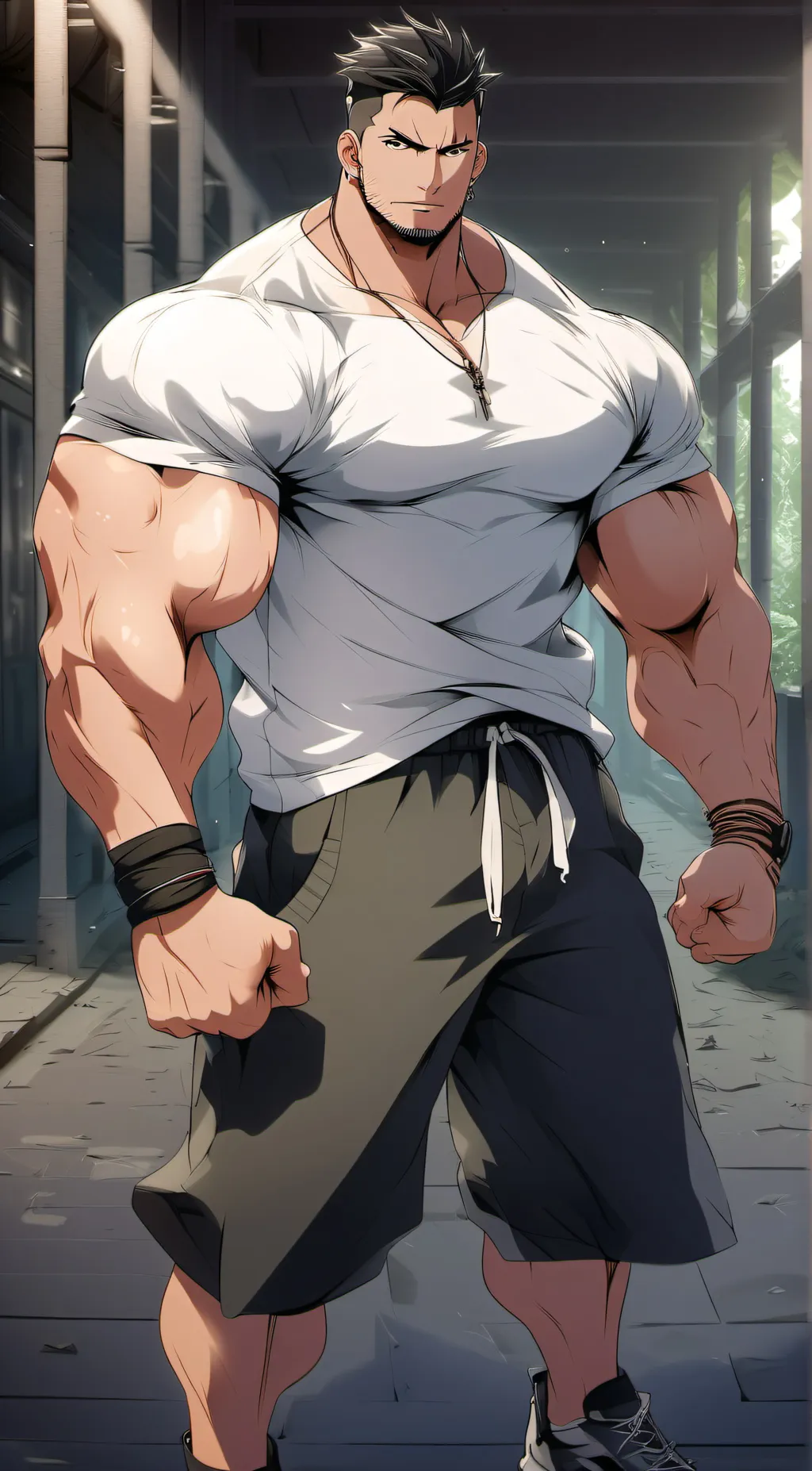 ai character: Dustin background