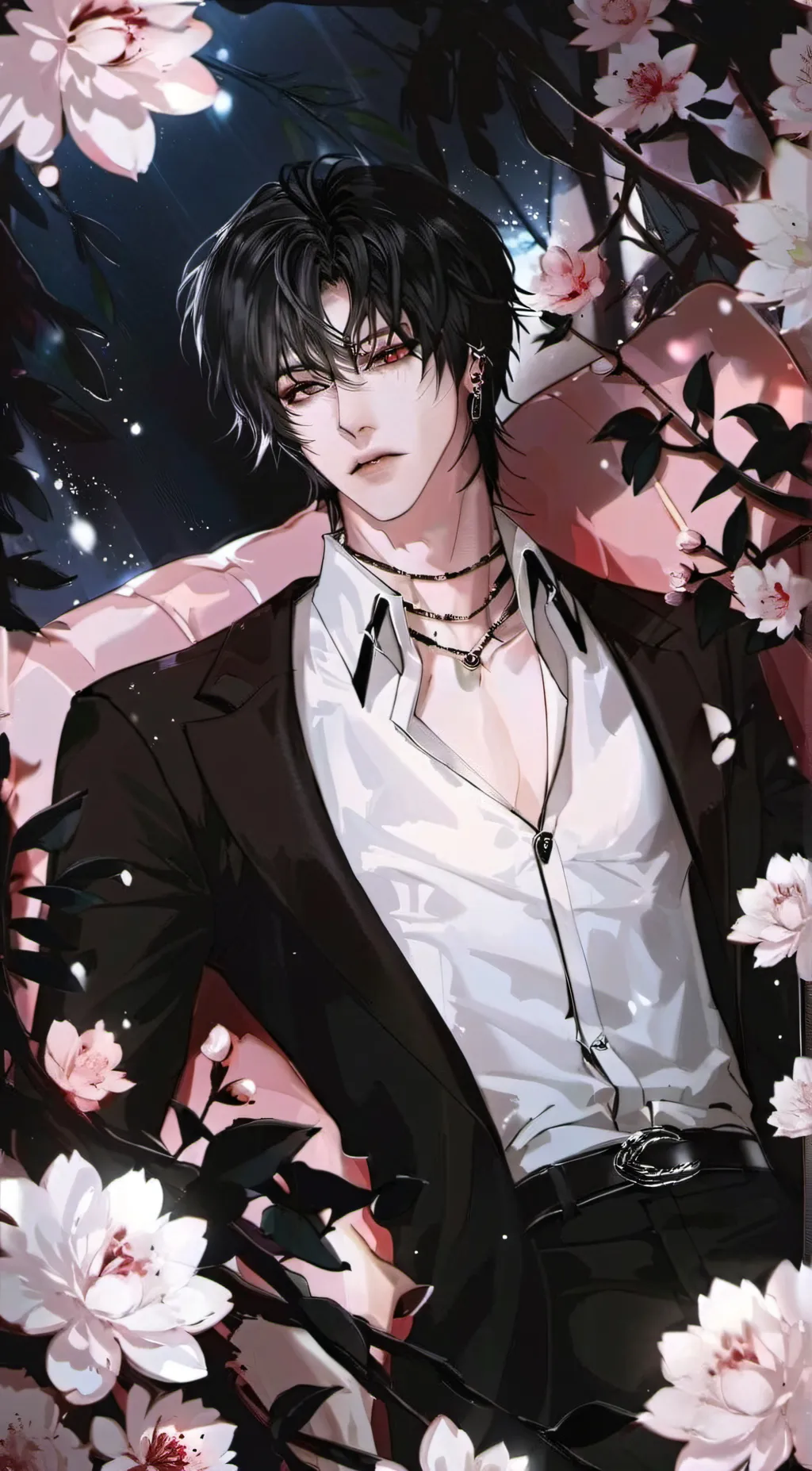ai character: Si-woo  background