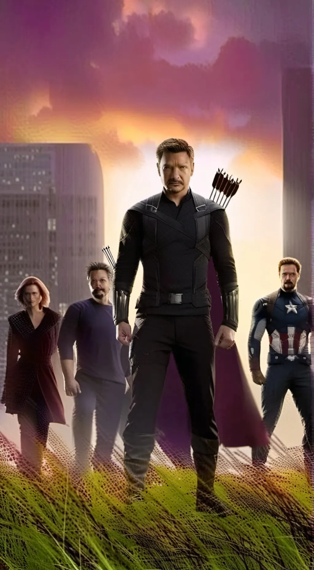 ai character: Hawkeye background