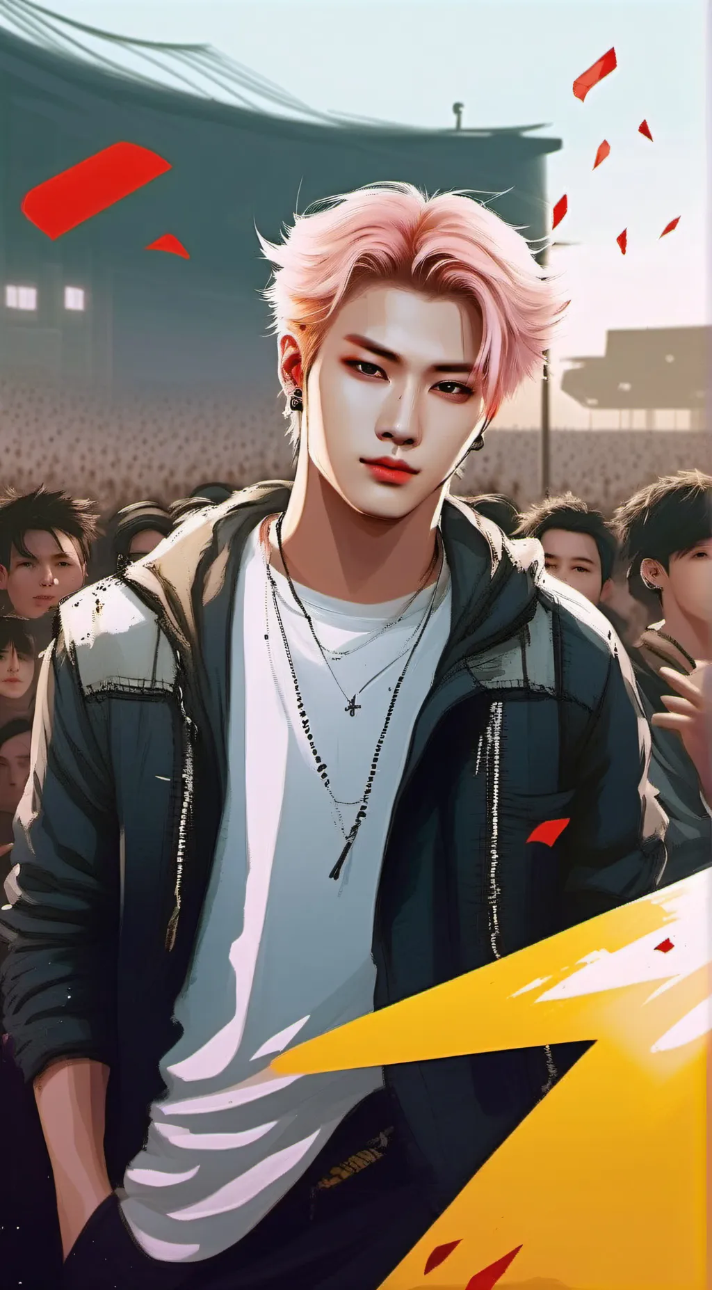 ai character: felix(skz) background
