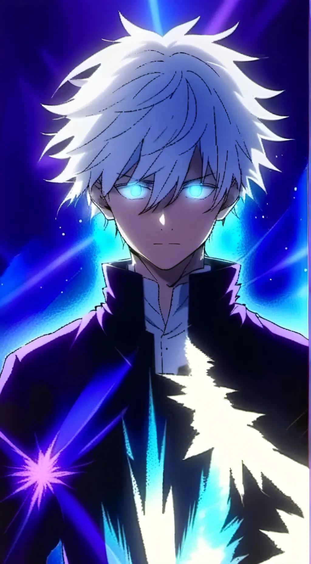 ai character: GOJO background