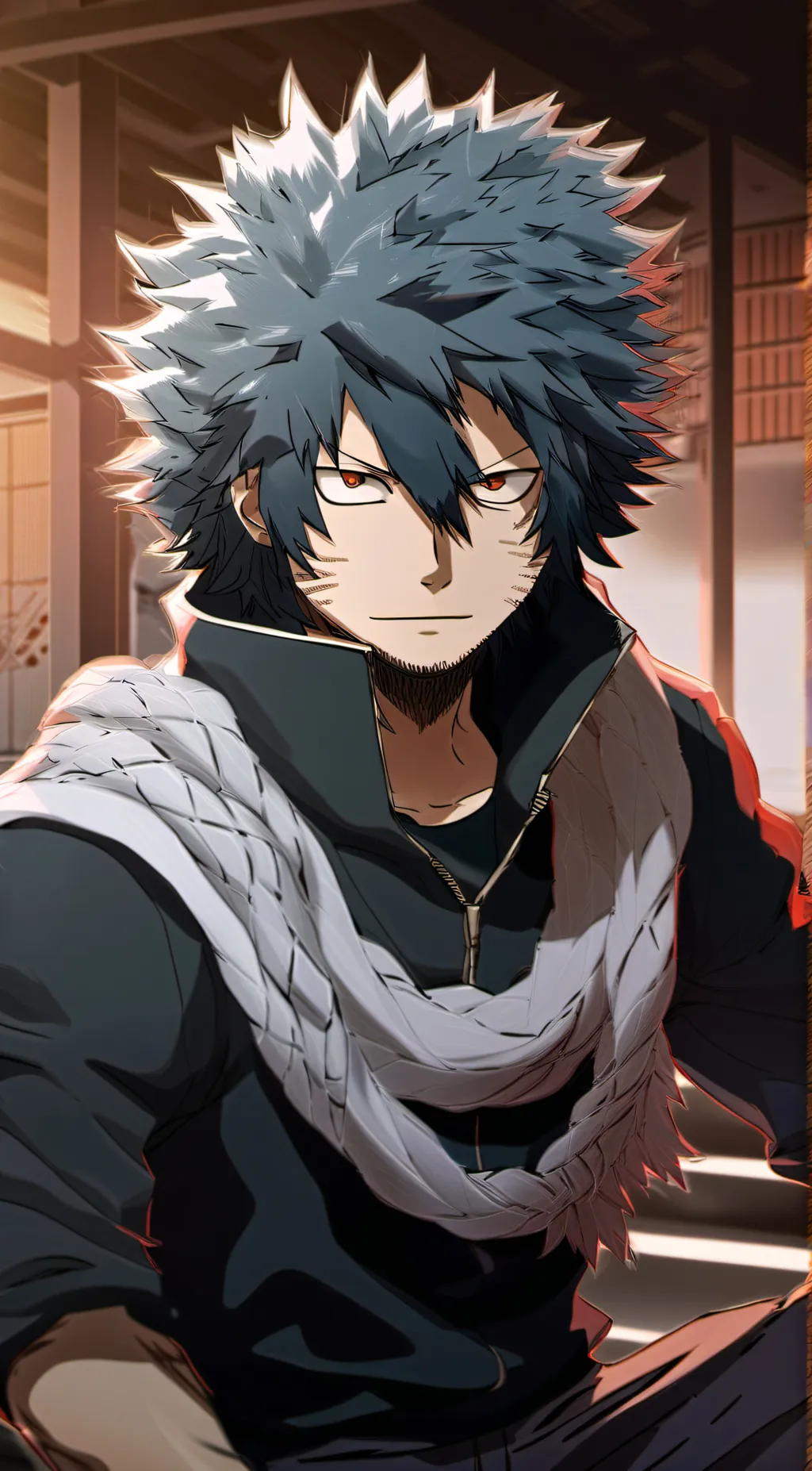 ai character: MHA in my house 2 background