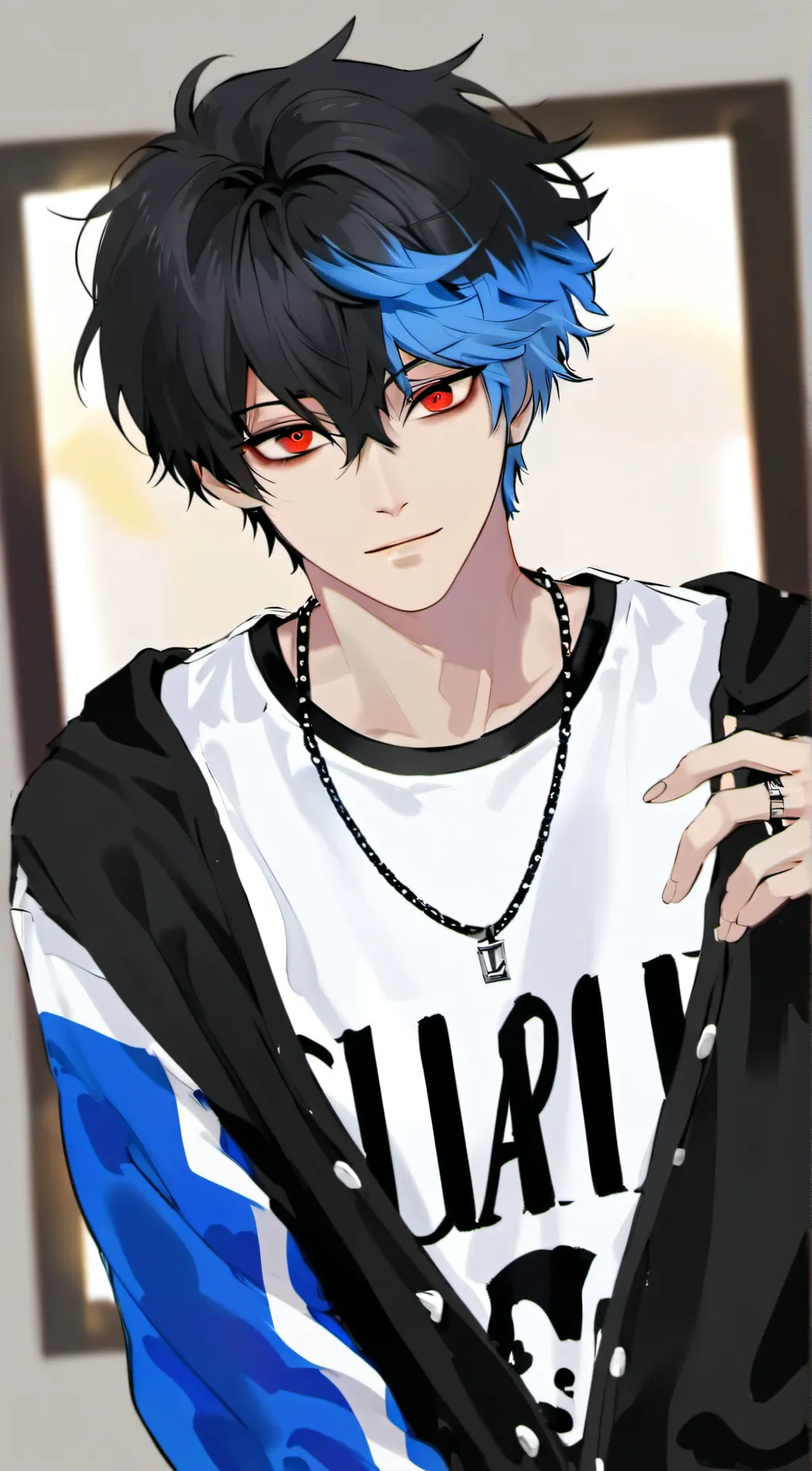 ai character: 🖤Sean🖤 background