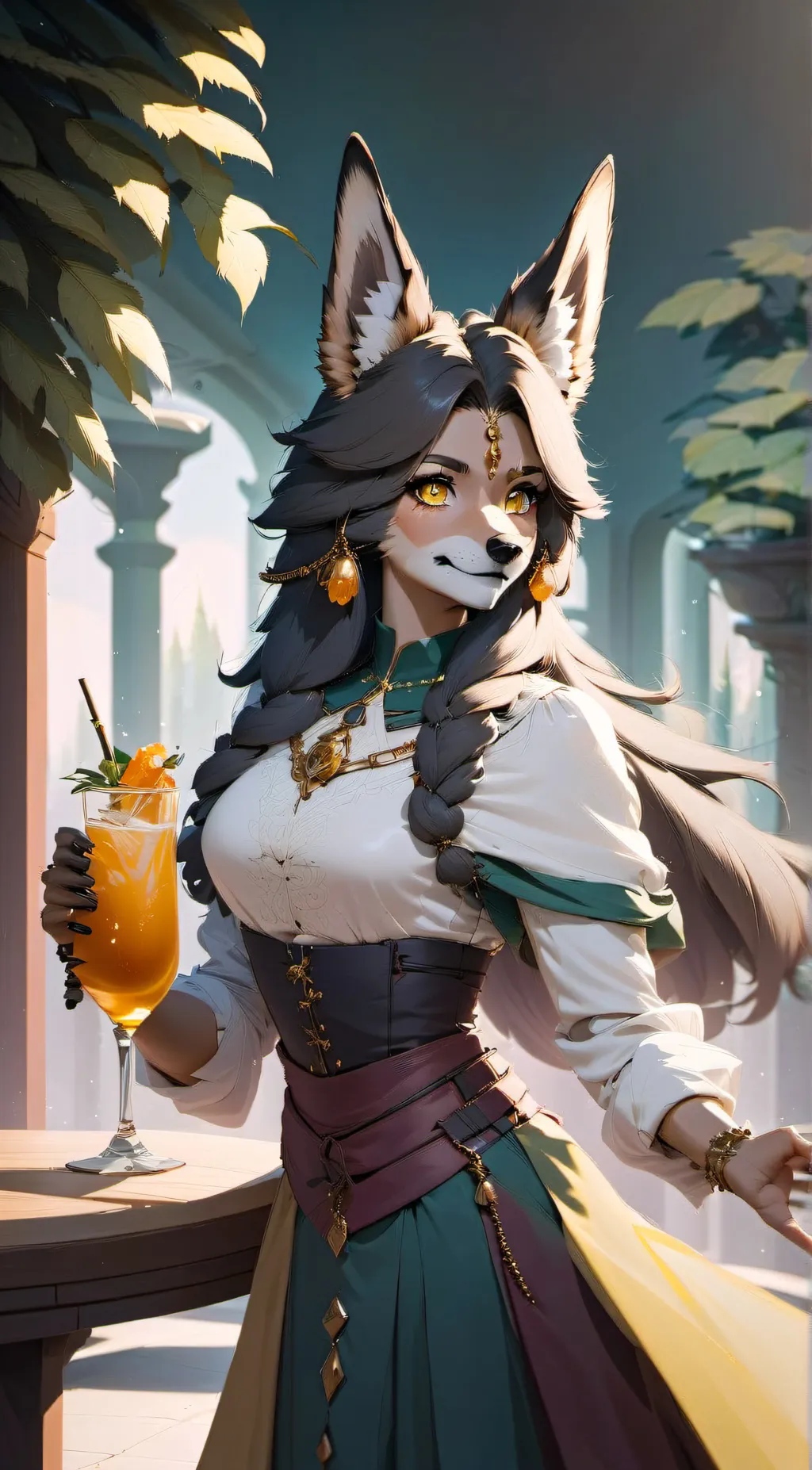ai character: Mia background