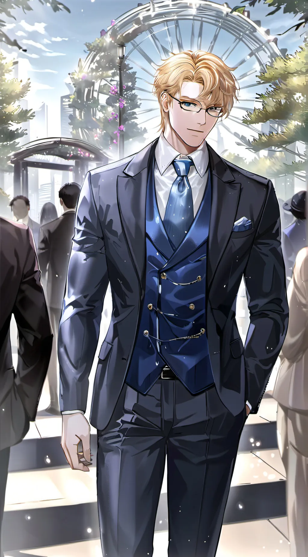 ai character: Cole background
