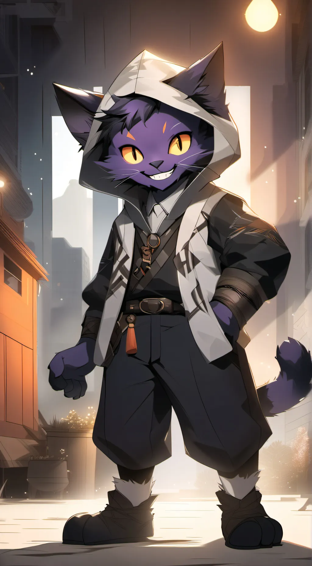 ai character: Catnap background