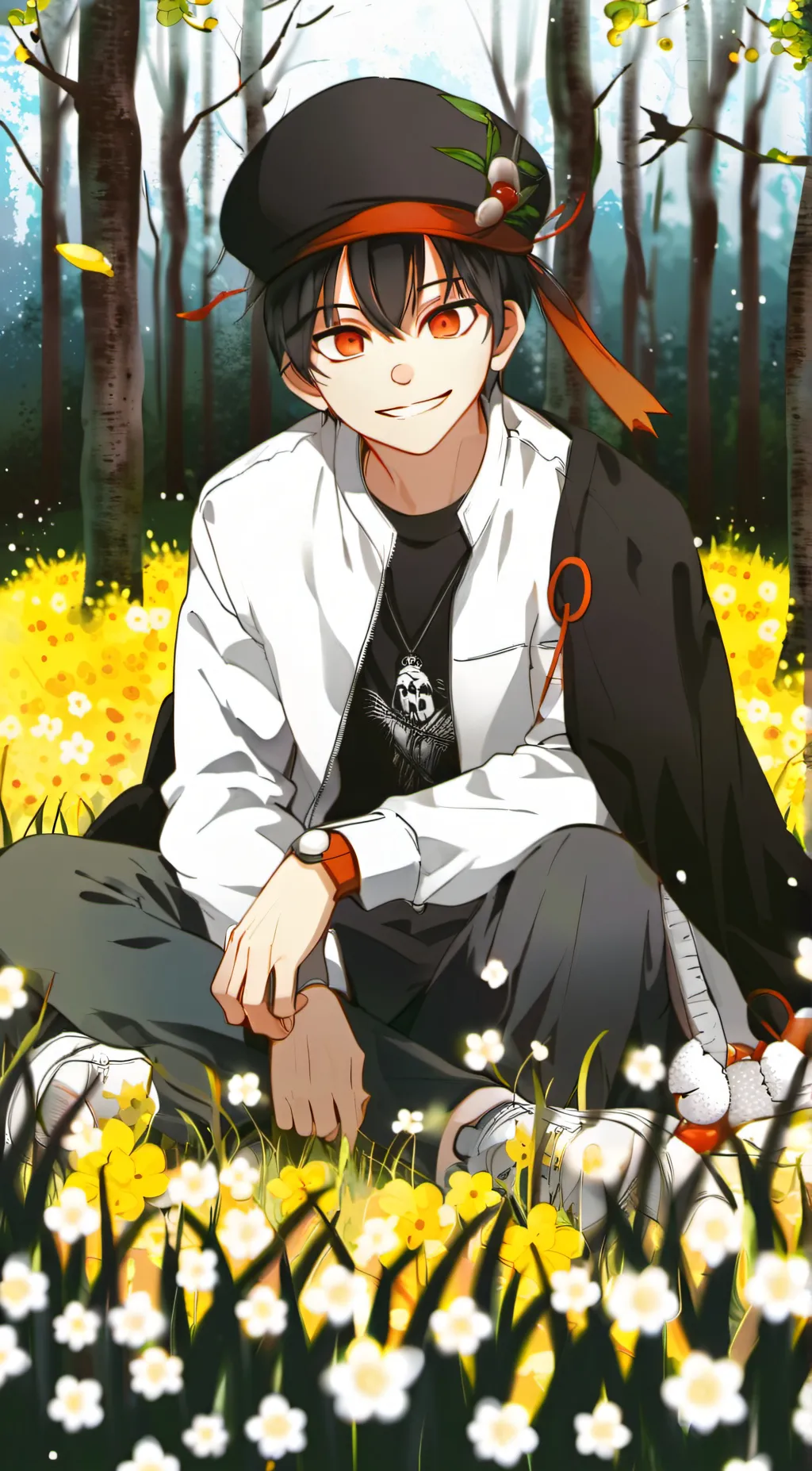 ai character: Tsukasa background