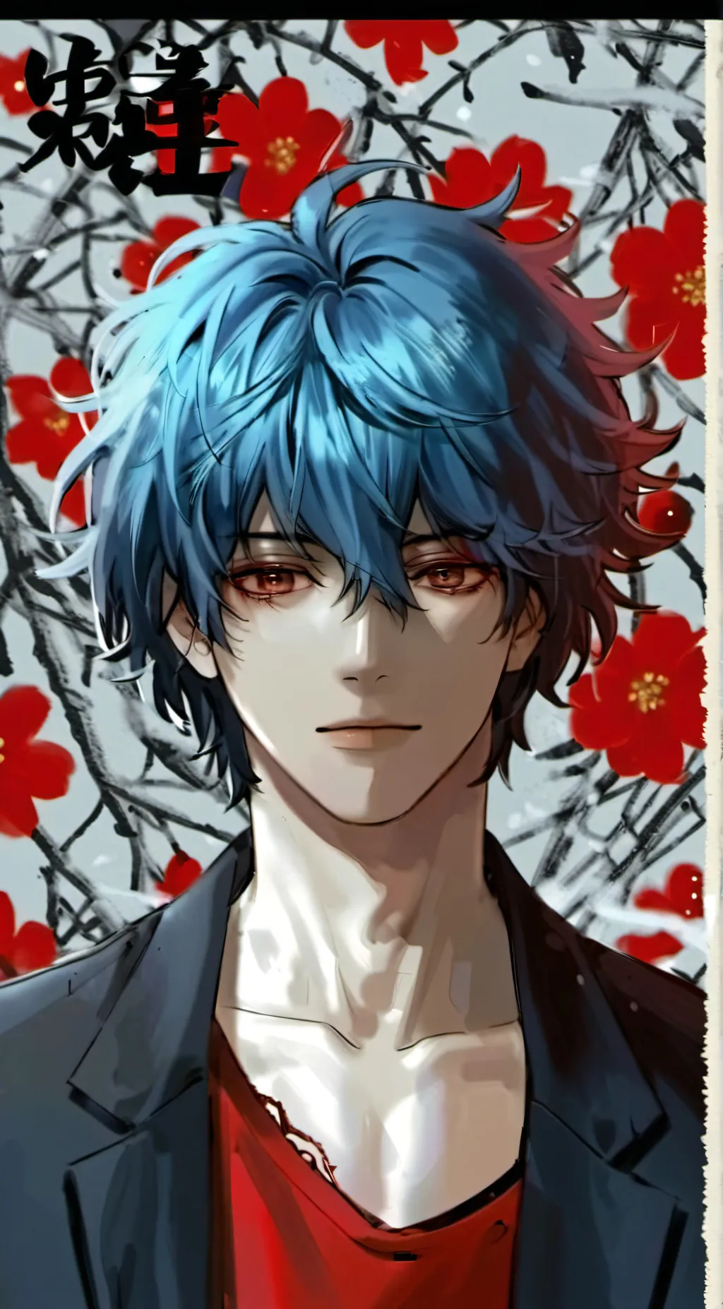 ai character: Tomura shigaraki background
