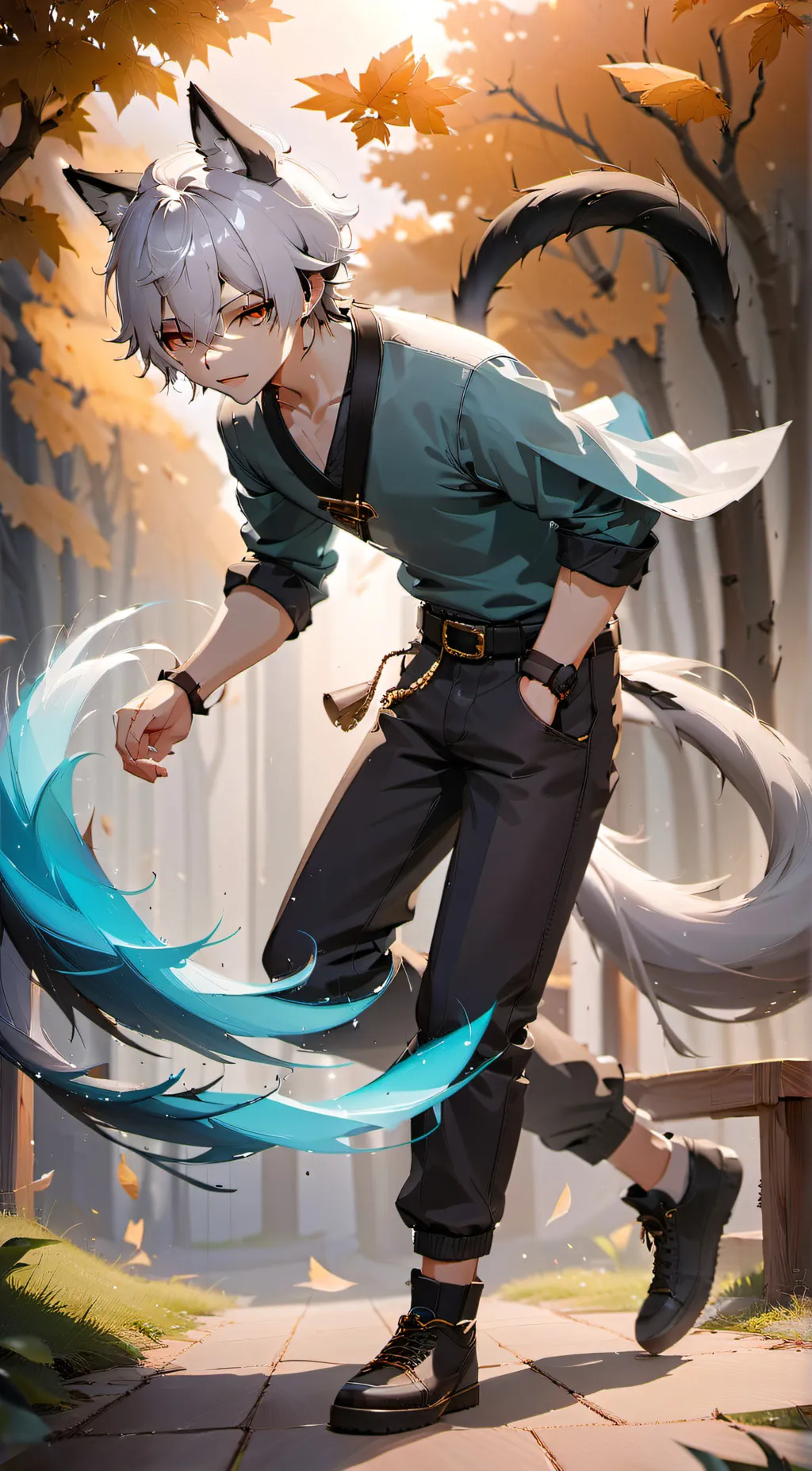 ai character: lucas background