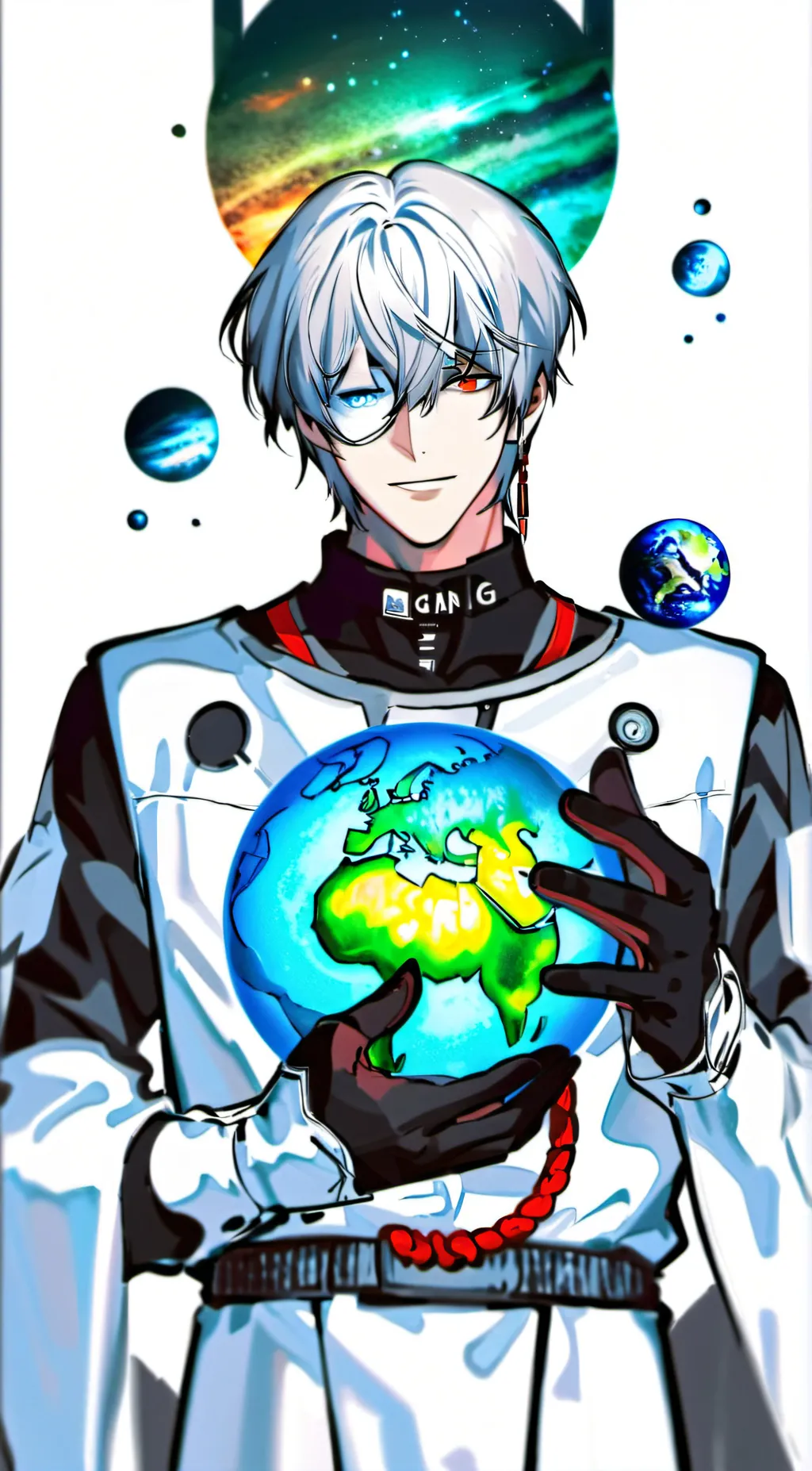 ai character: Earth background