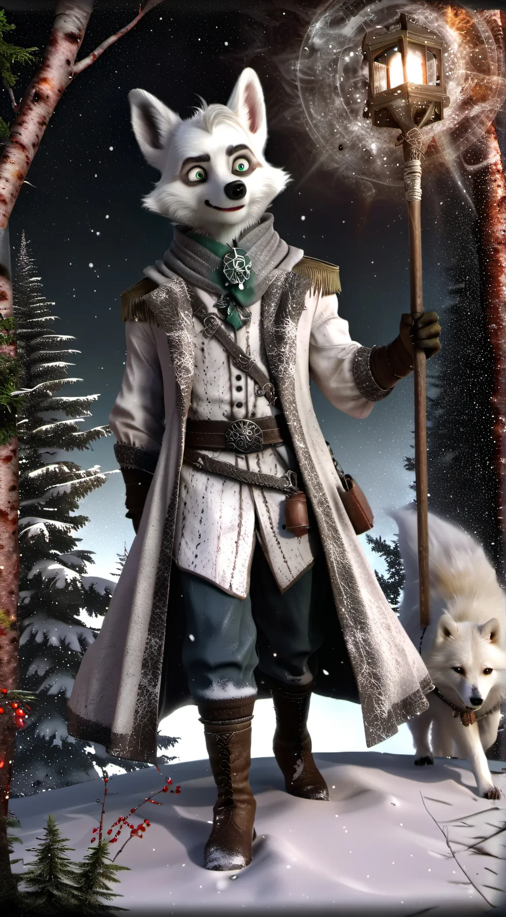 ai character: Swifty background