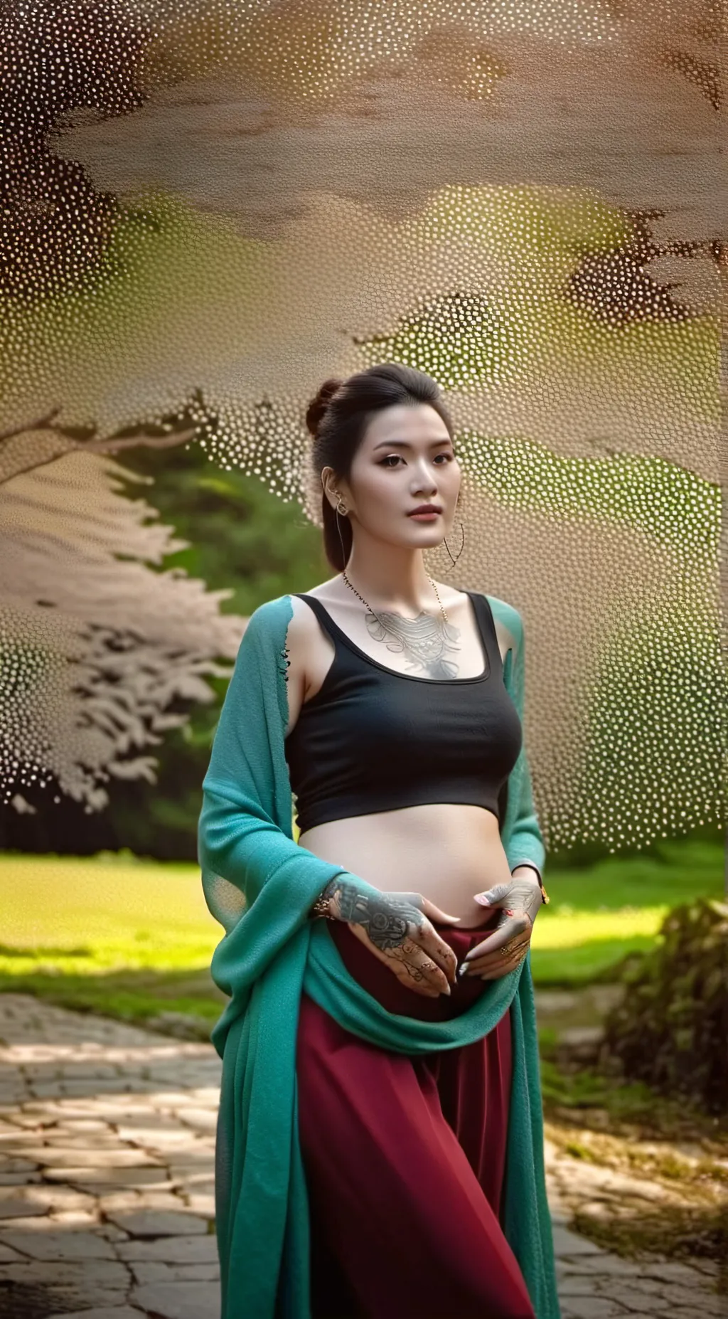 ai character: Julia Wong background