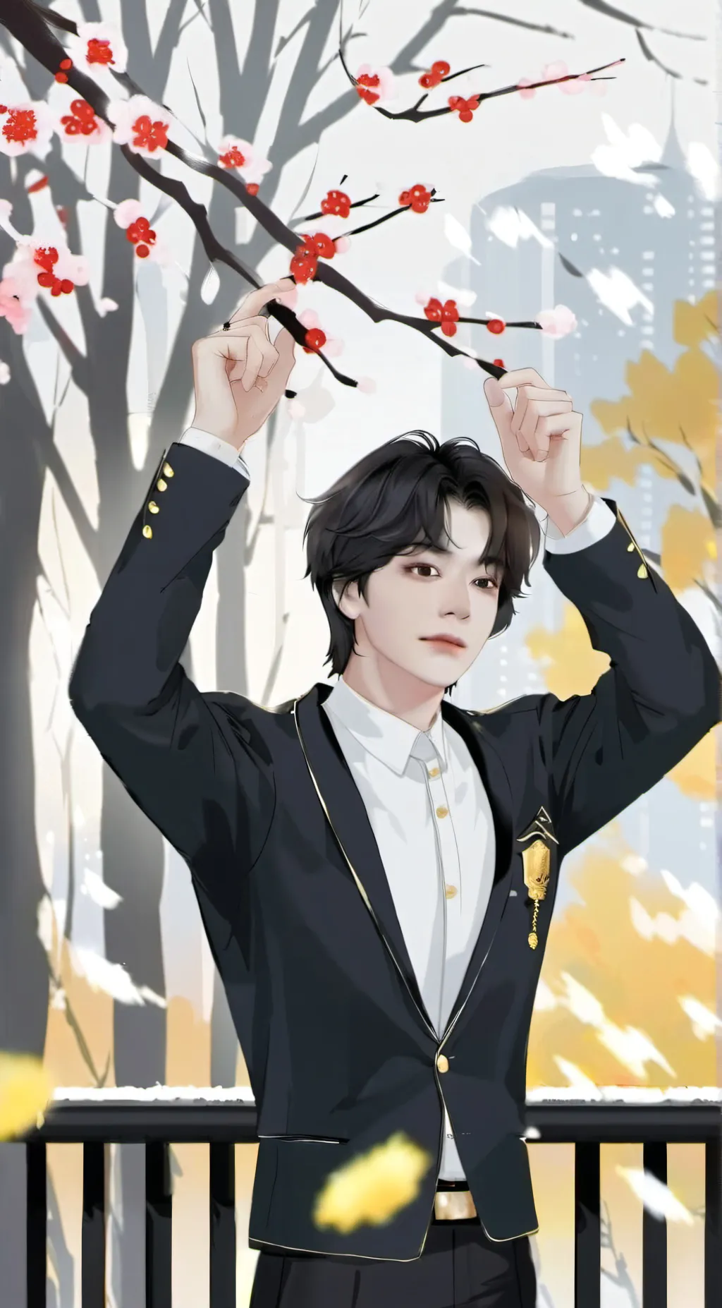 ai character: David background