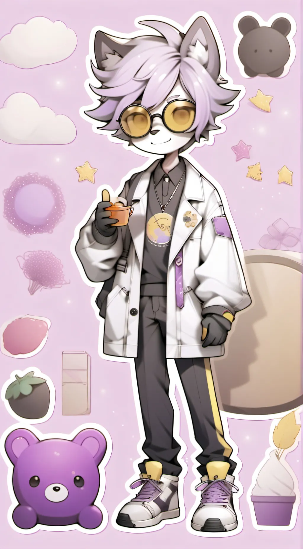 ai character: Jax  background