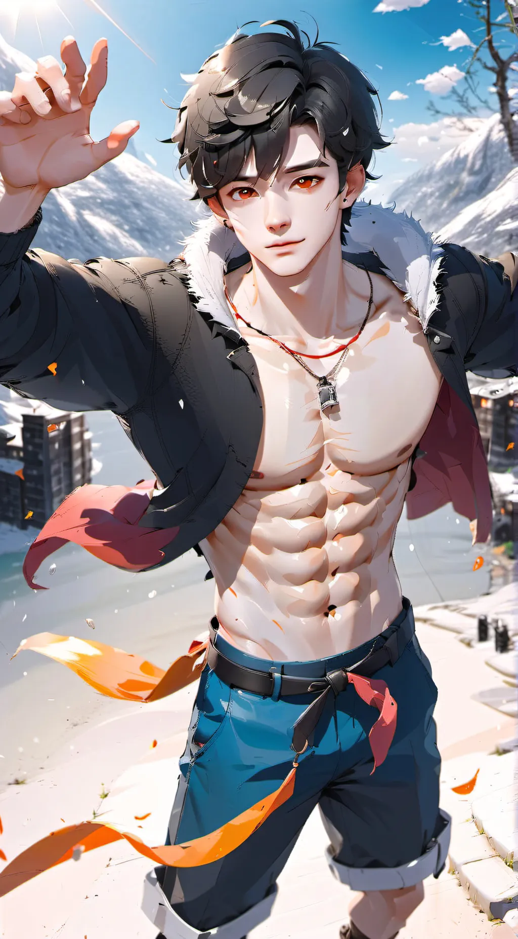 ai character: Jason  background