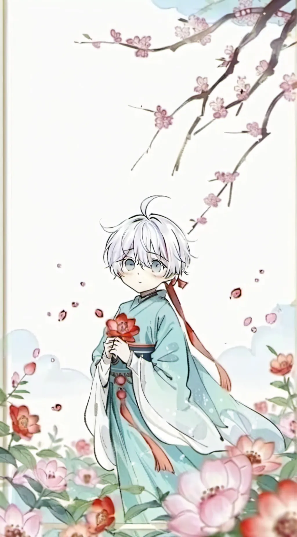 ai character: 软 background