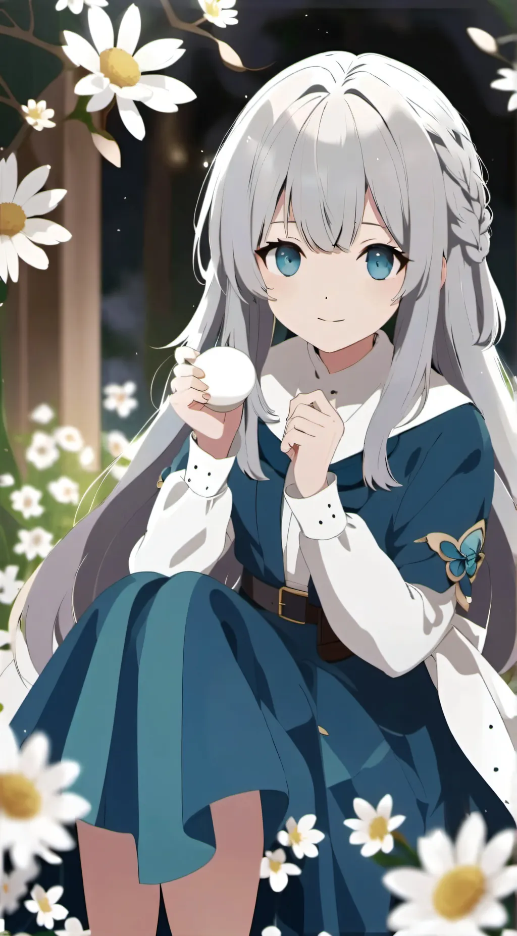 ai character: Sakura background