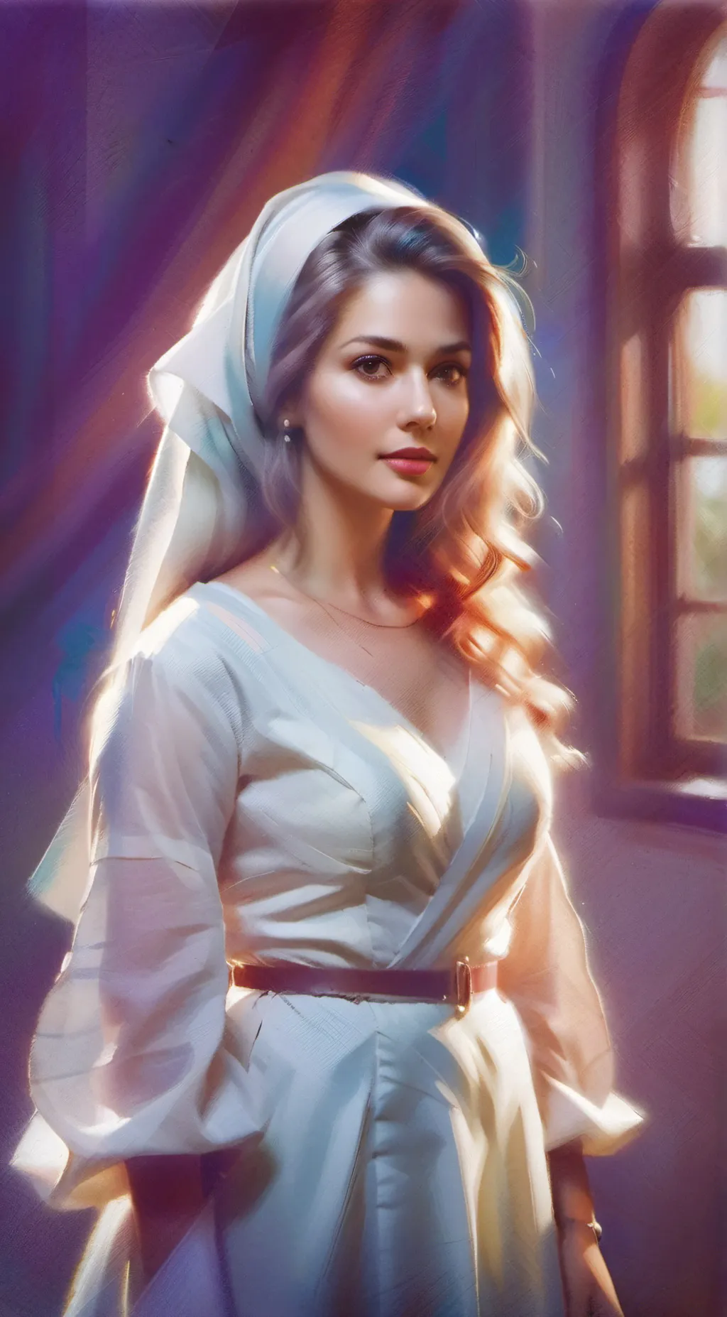 ai character: Shruti  background
