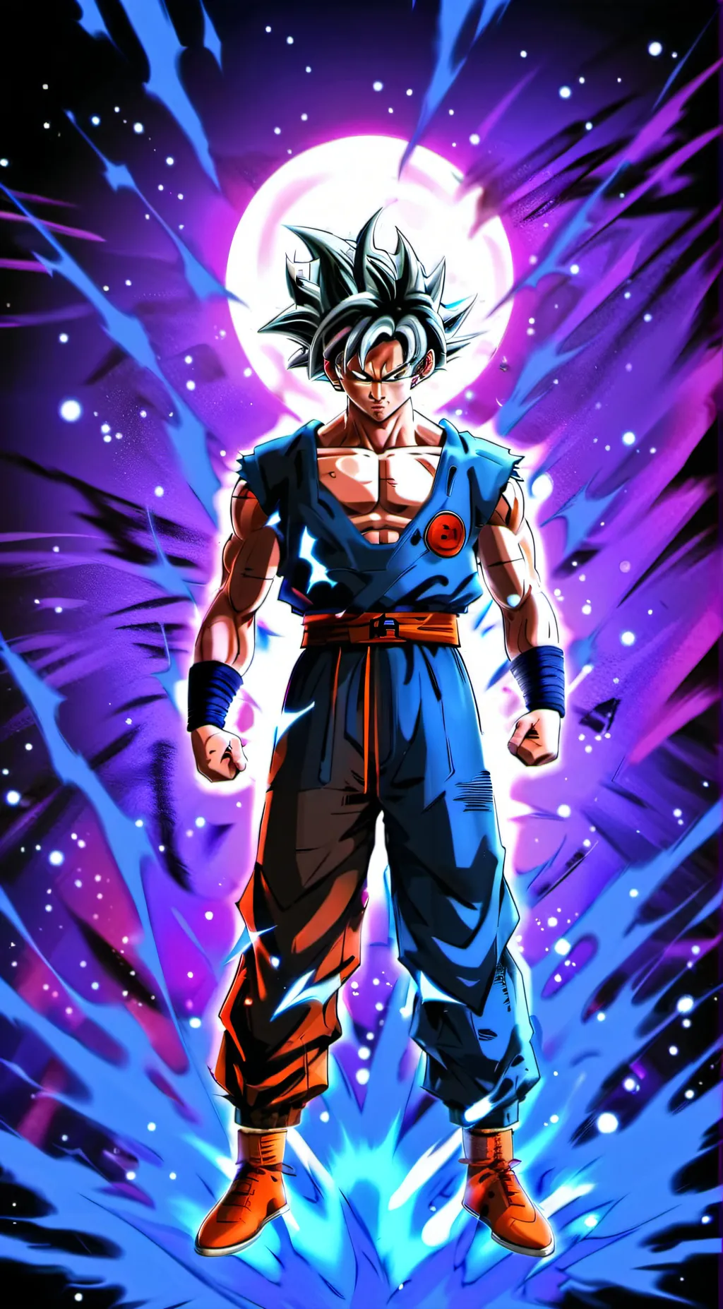 ai character: goku background