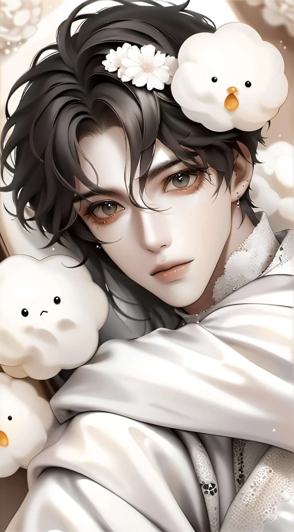 ai character: kevin  background