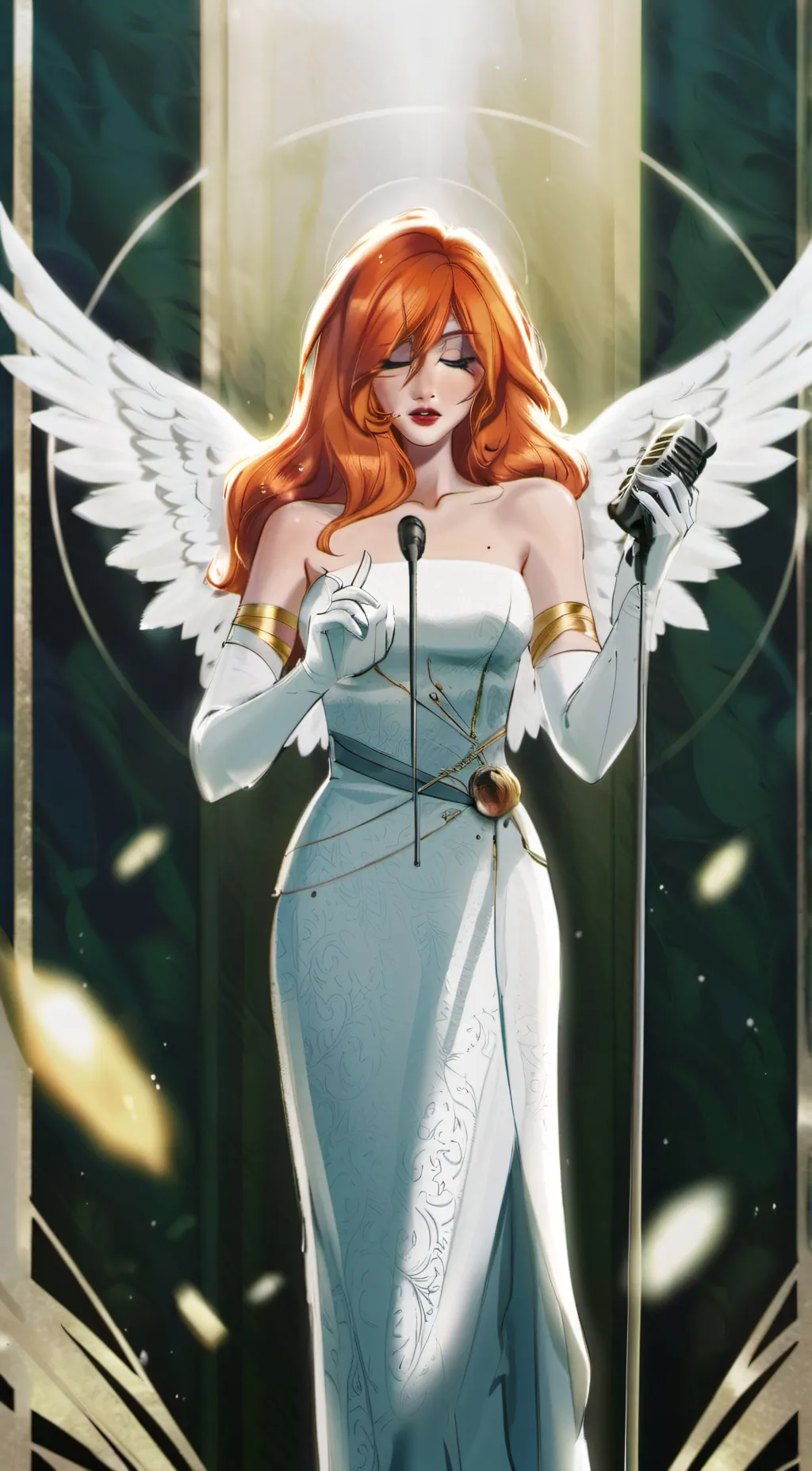 ai character: Heaven Vs Hell War background