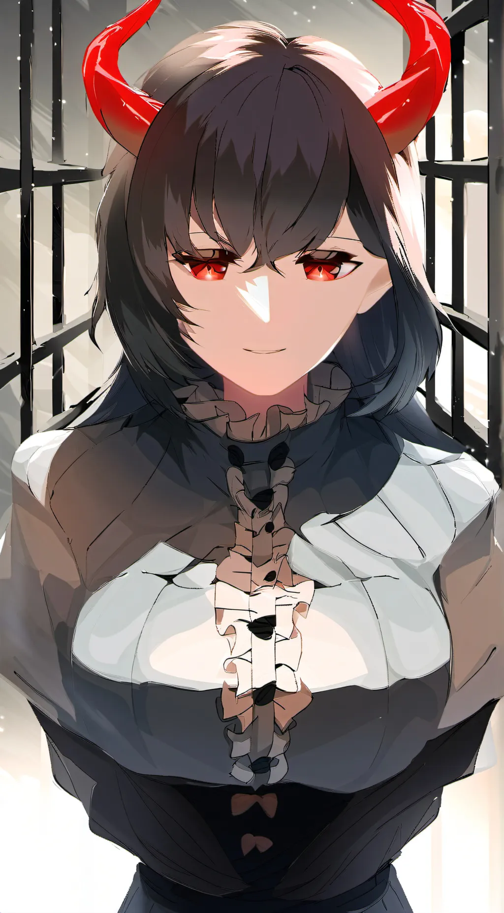ai character: demono background