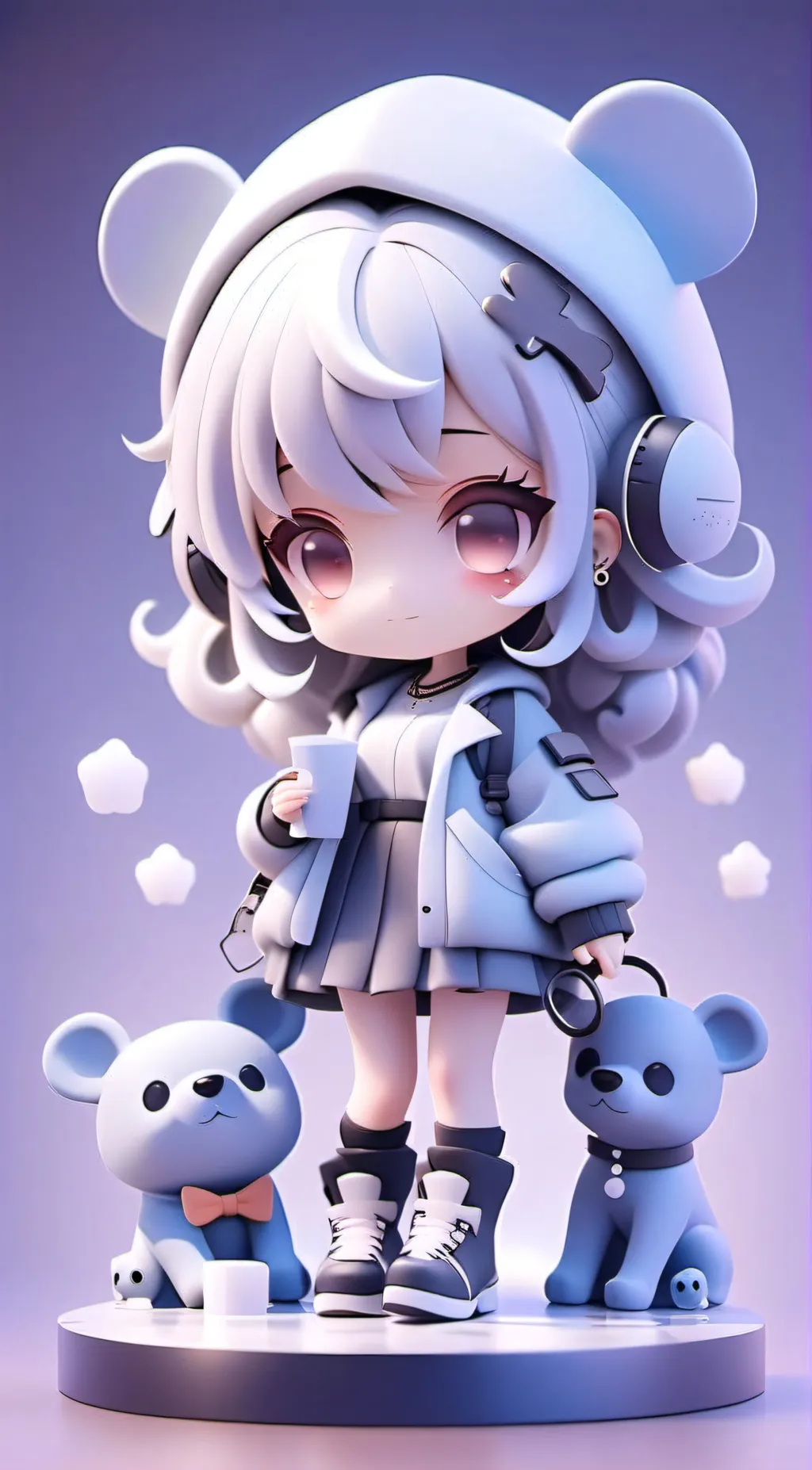 ai character: bary background
