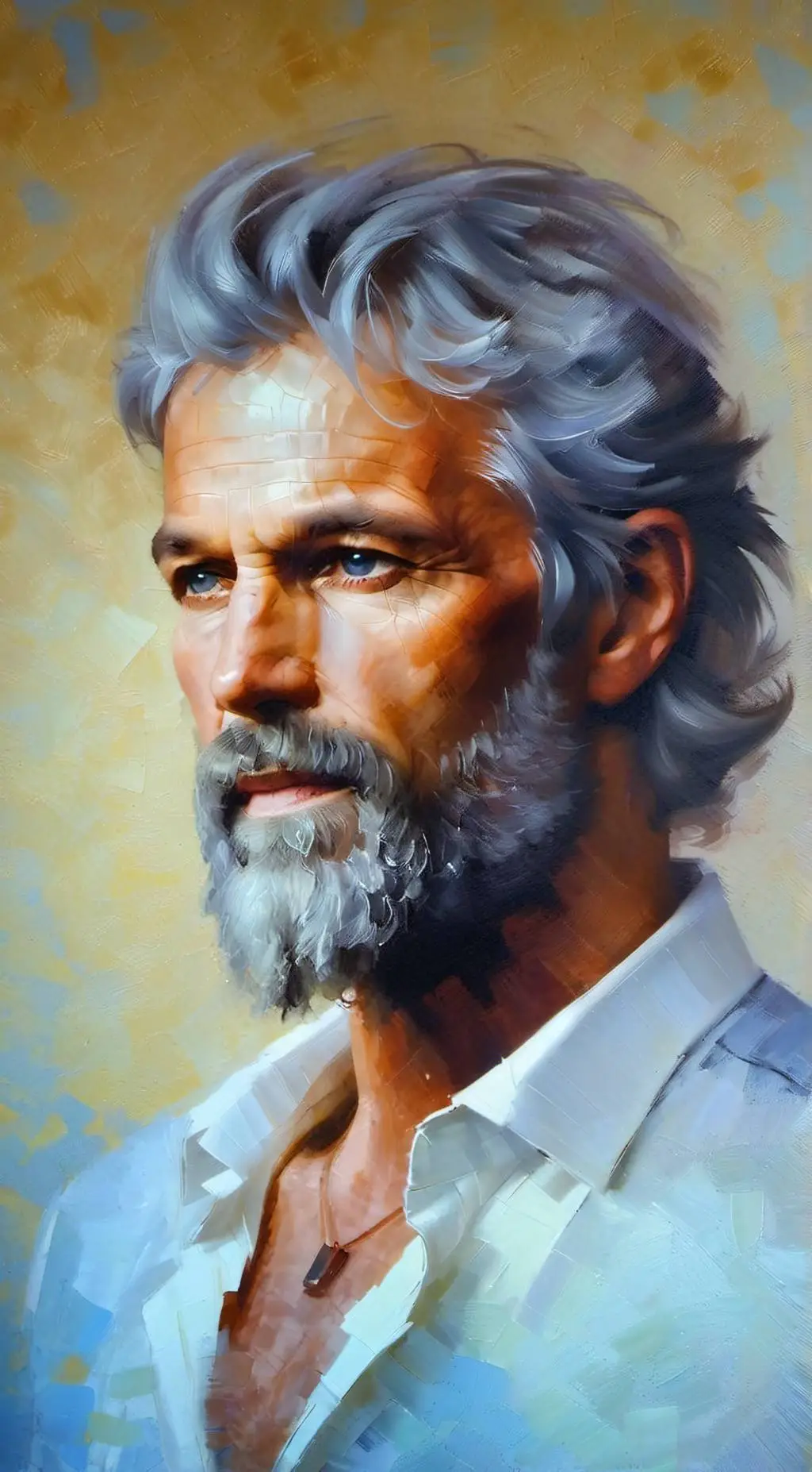 ai character: Wayne Russell background