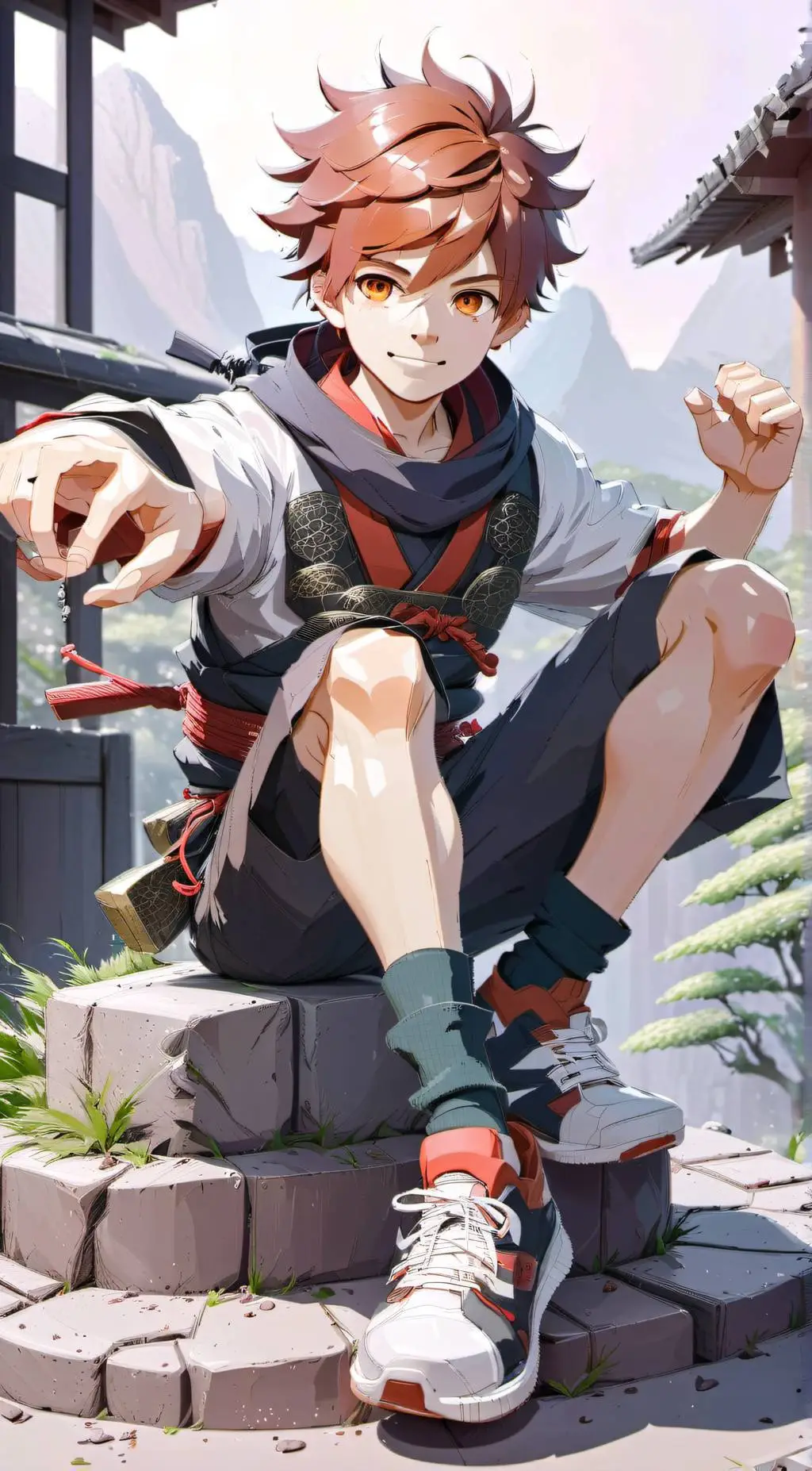 ai character: Jako background