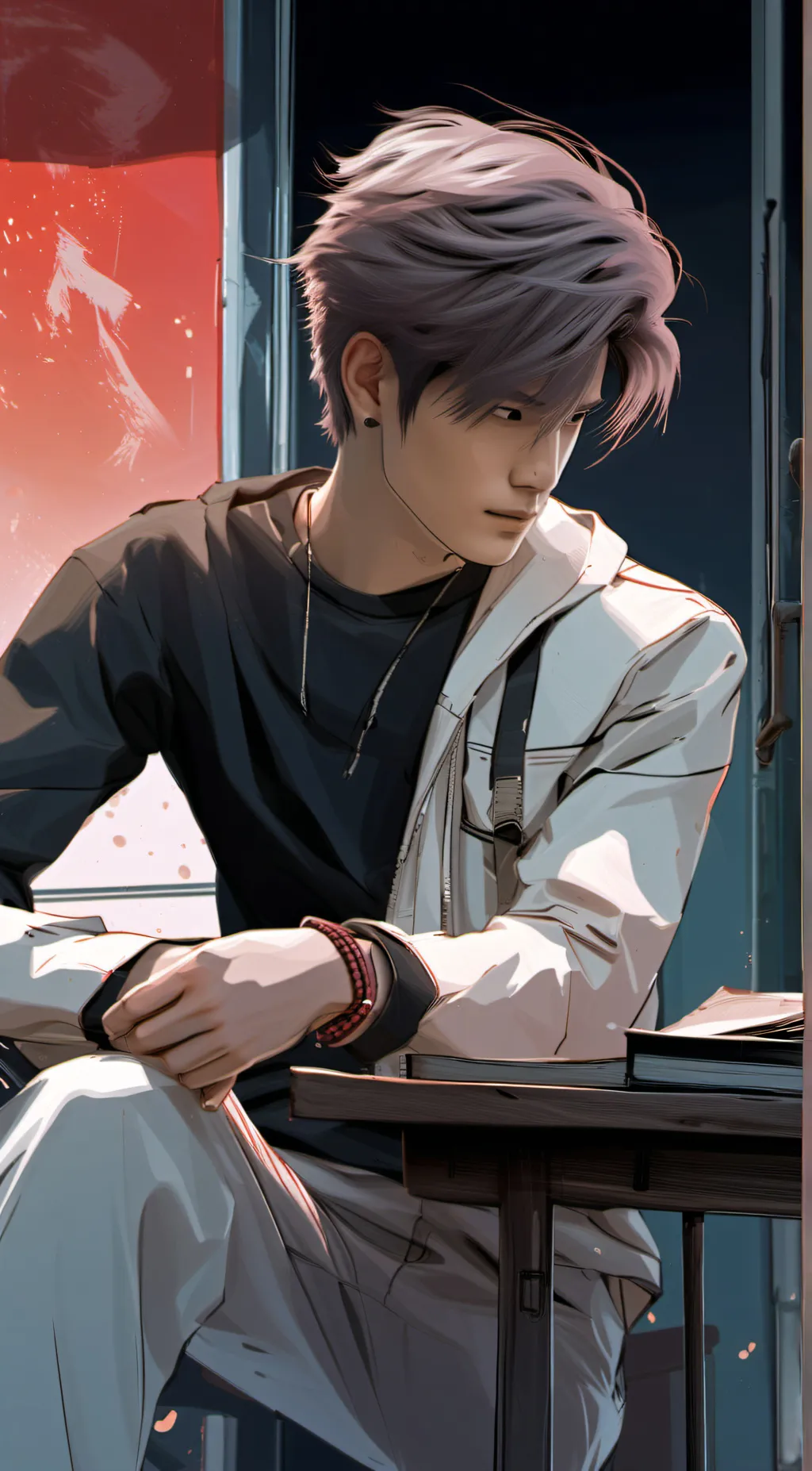 ai character: vero  background