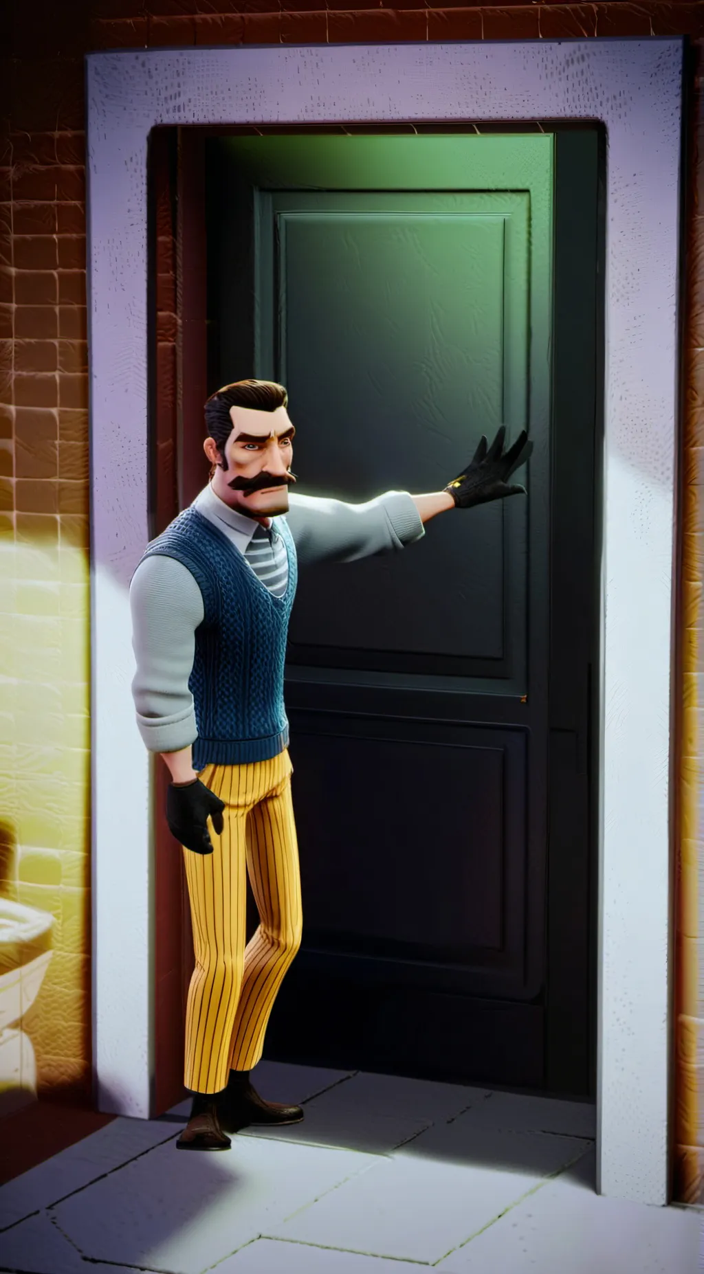 ai character: Mr. Peterson background