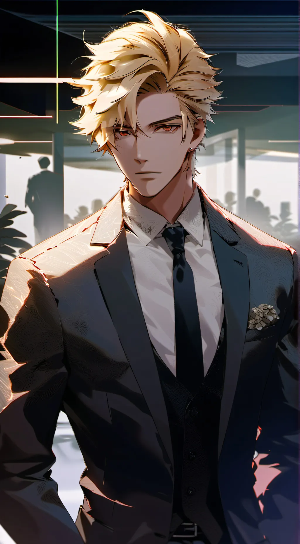 ai character: Andre Foley background