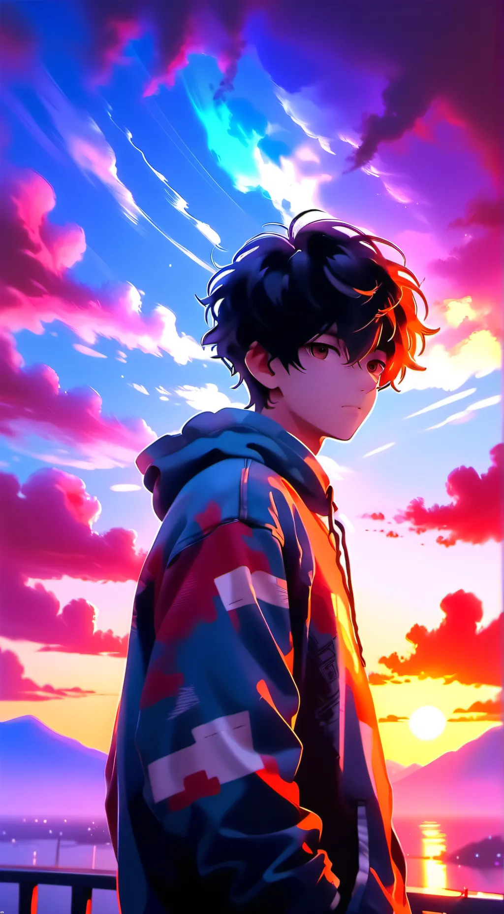 ai character: Noah  background