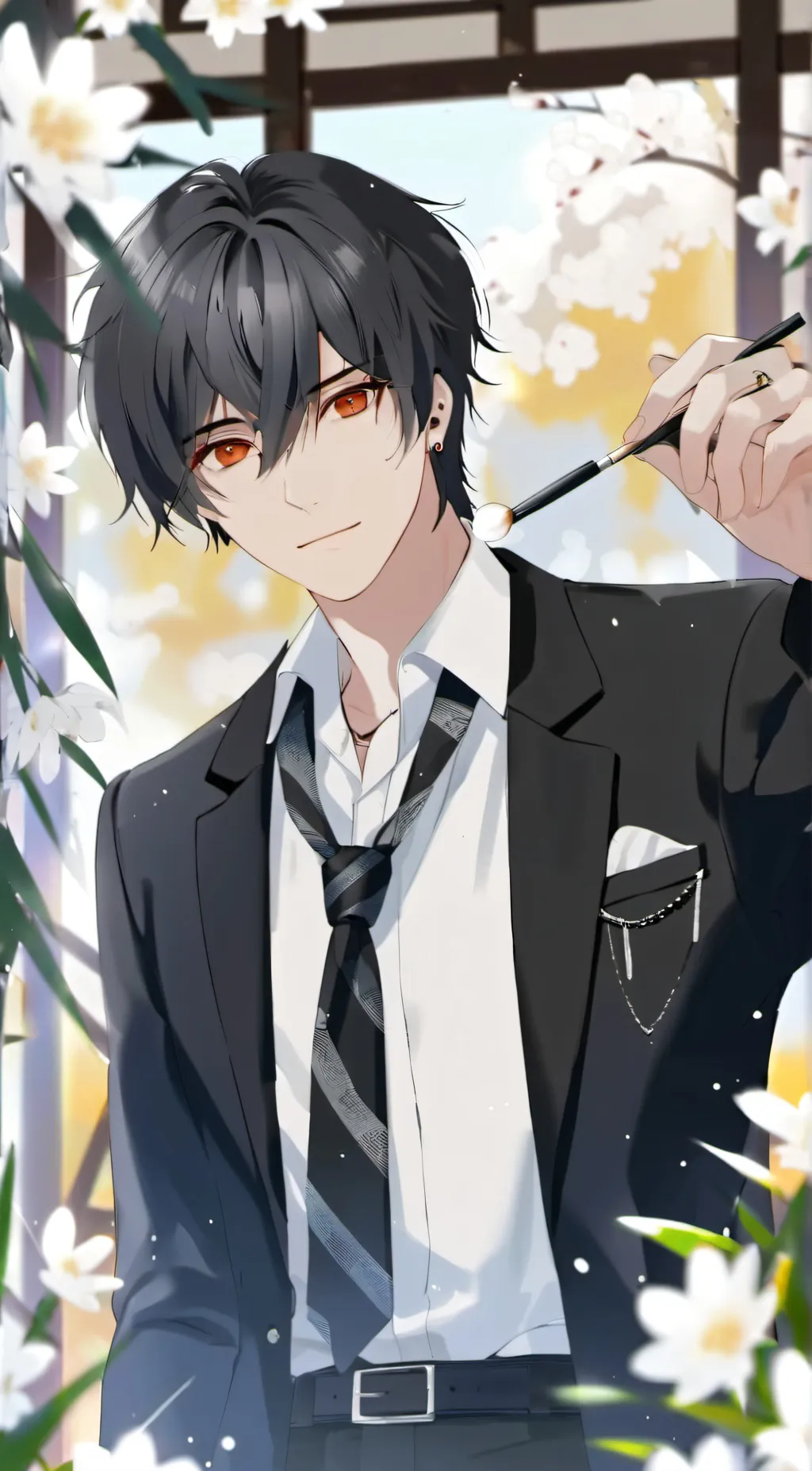 ai character: Kai  background