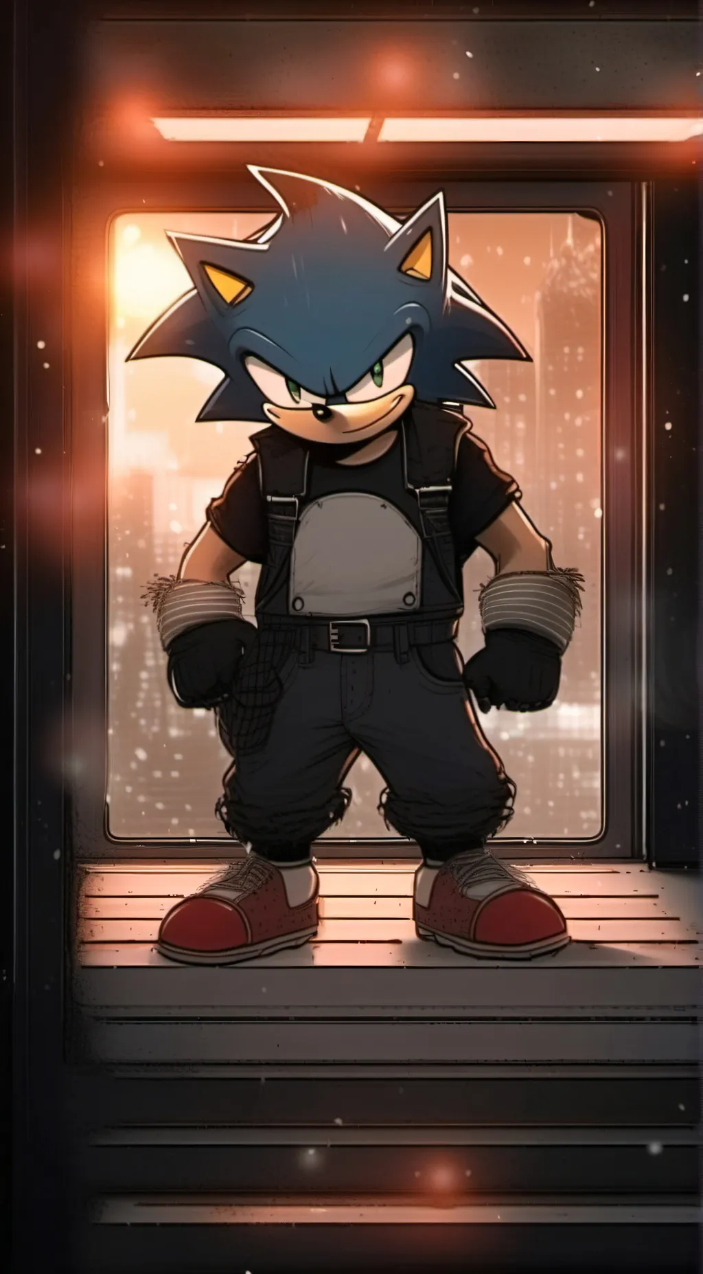 ai character: sonic background