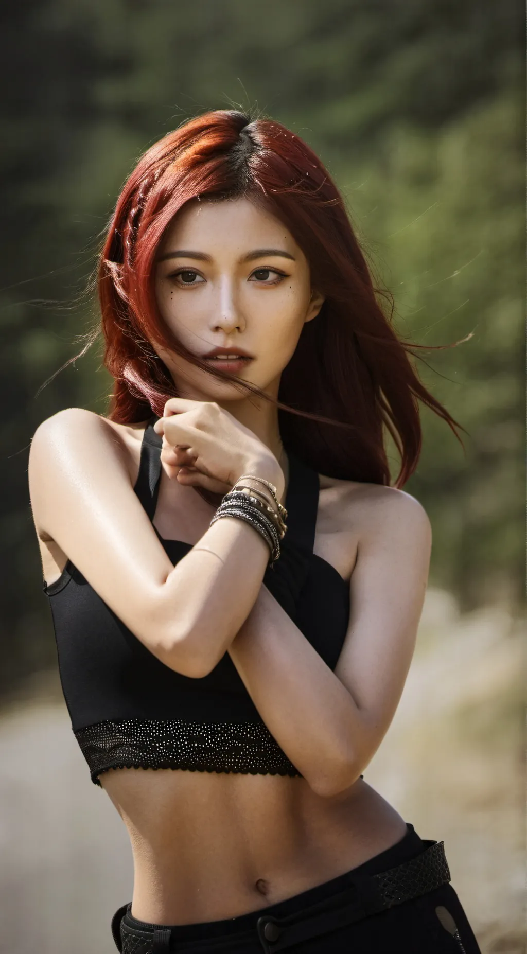 ai character: Scarlett background