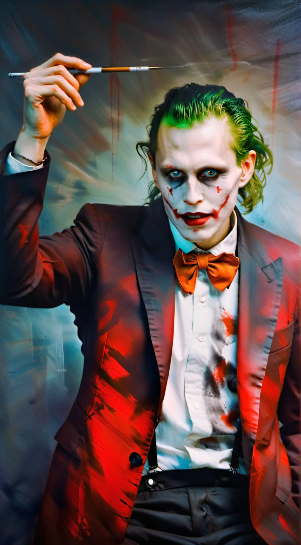 ai character: The Joker background