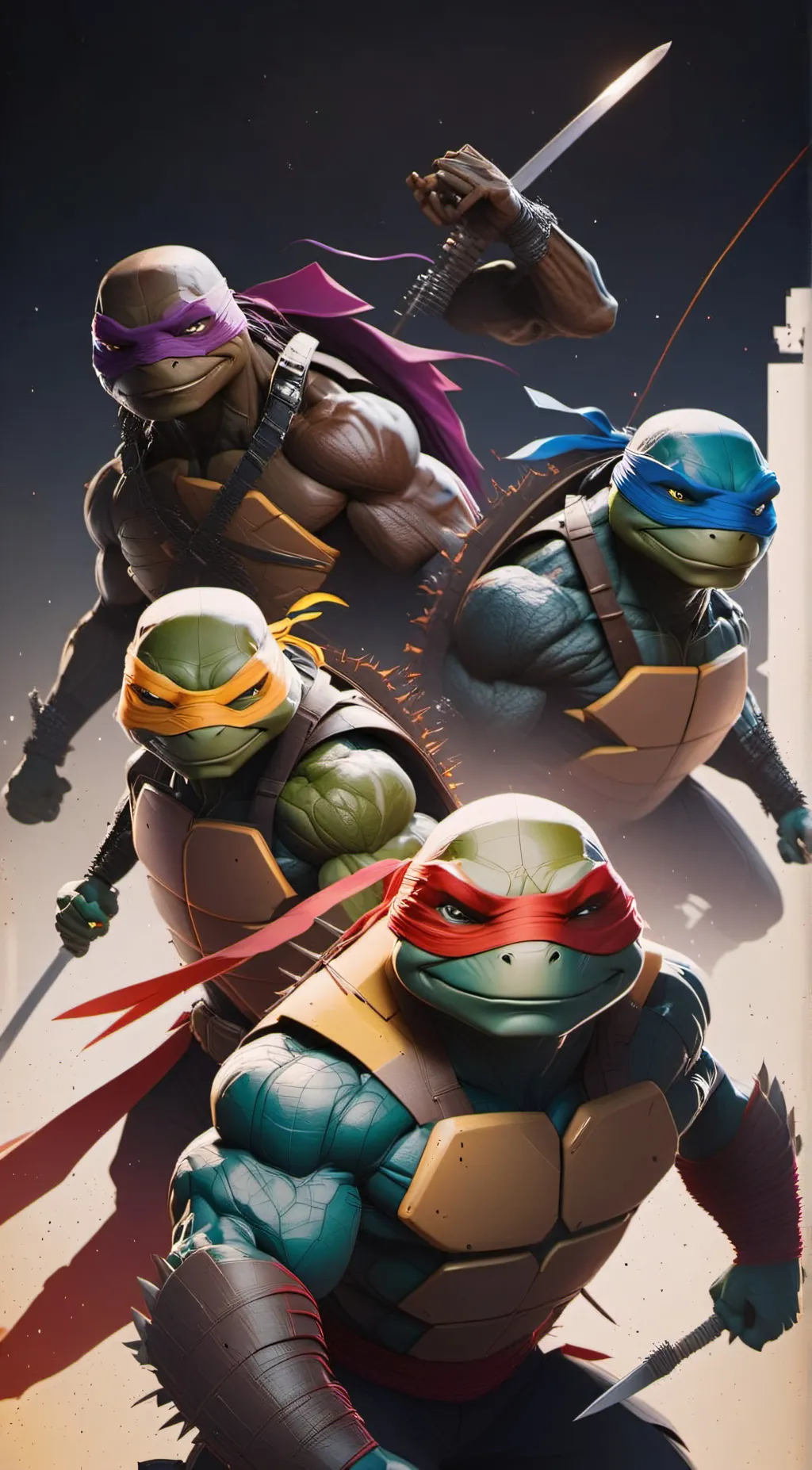 ai character: rise of tmnt background