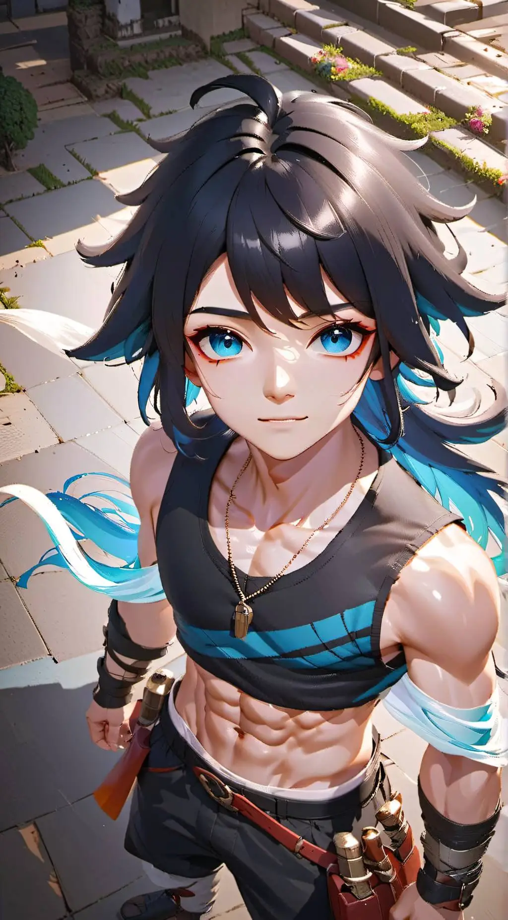 ai character: Seo background