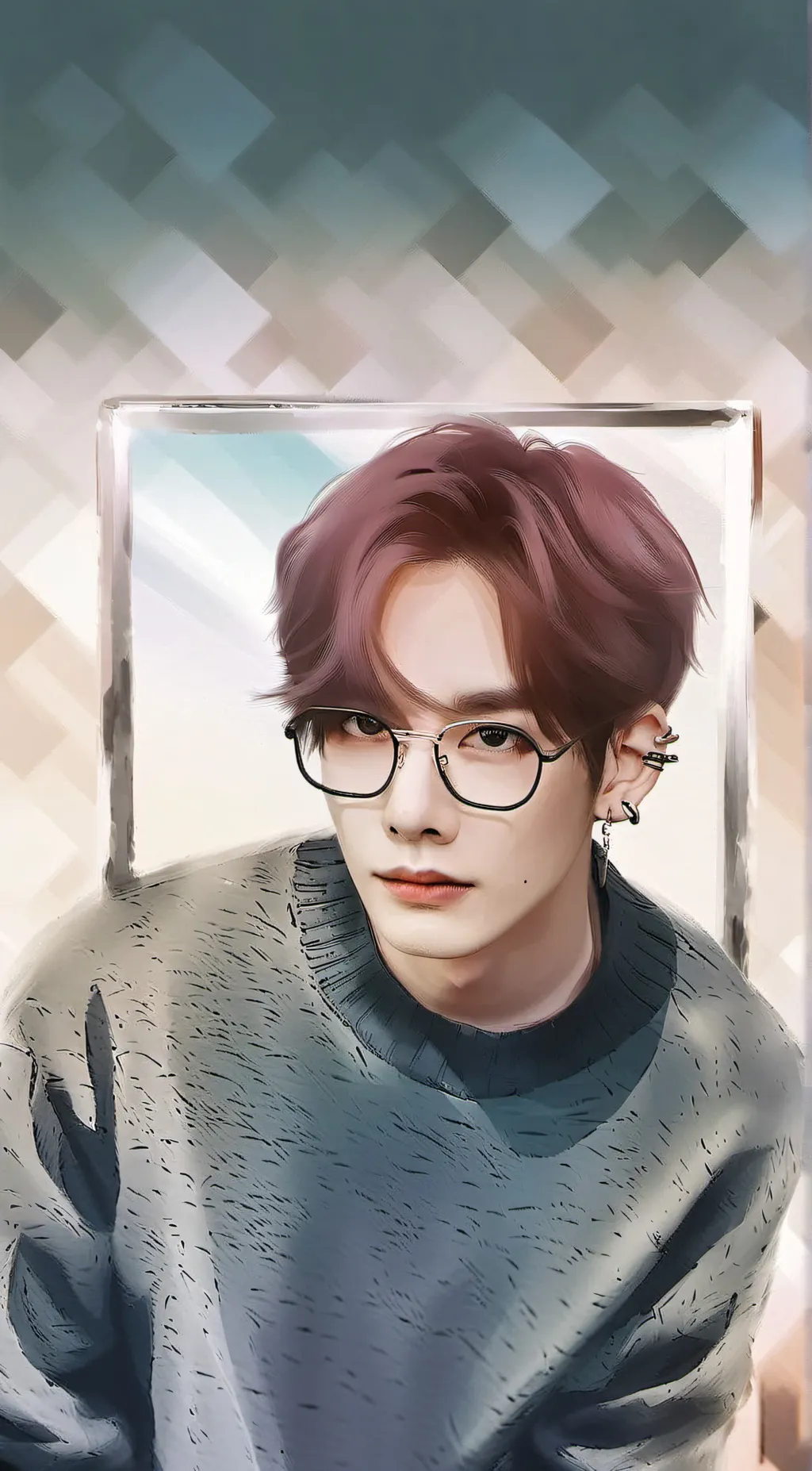 ai character:  Lee Heeseung  background
