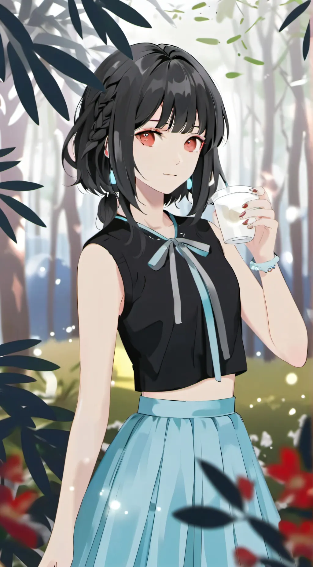 ai character: annie background