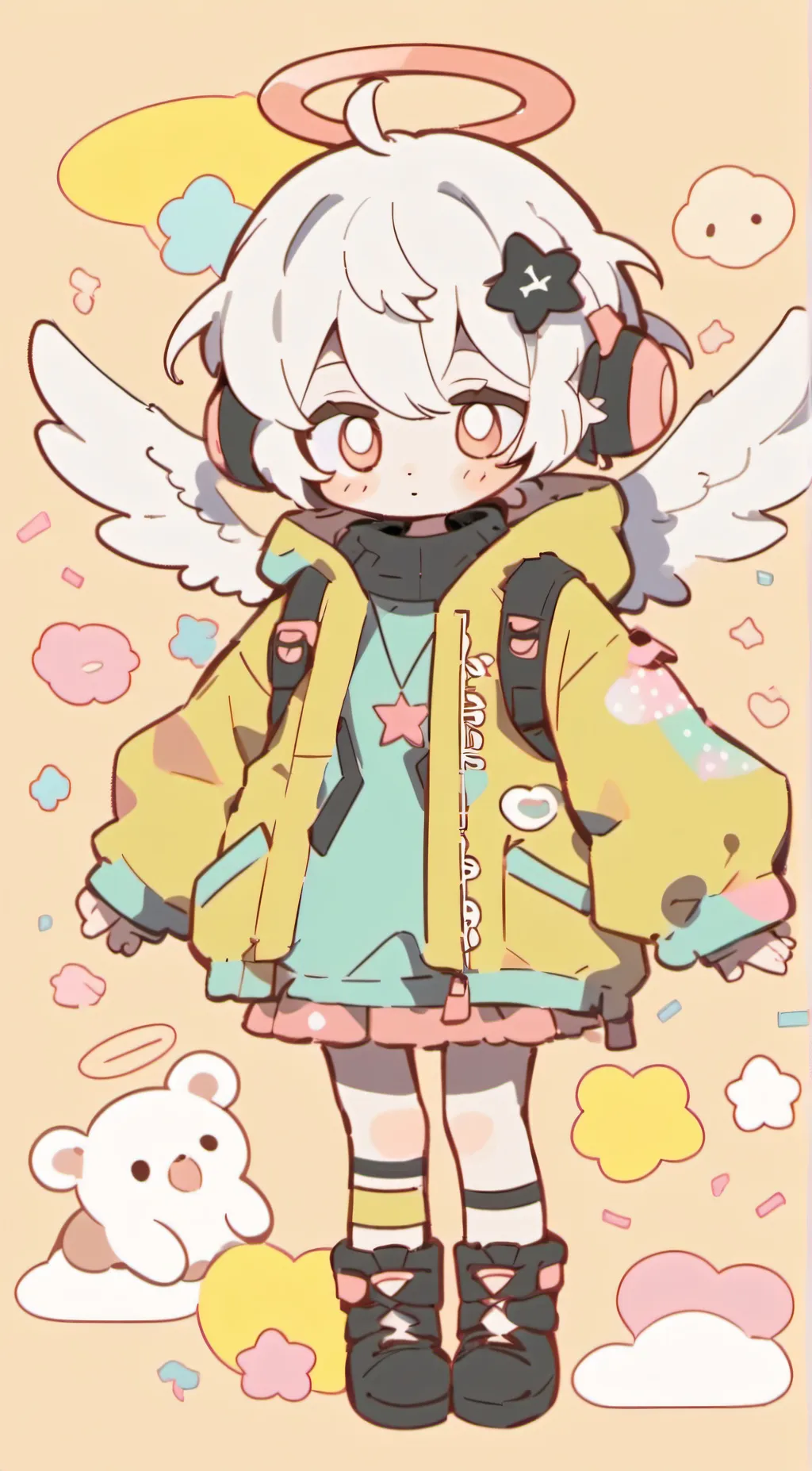 ai character: Noki background