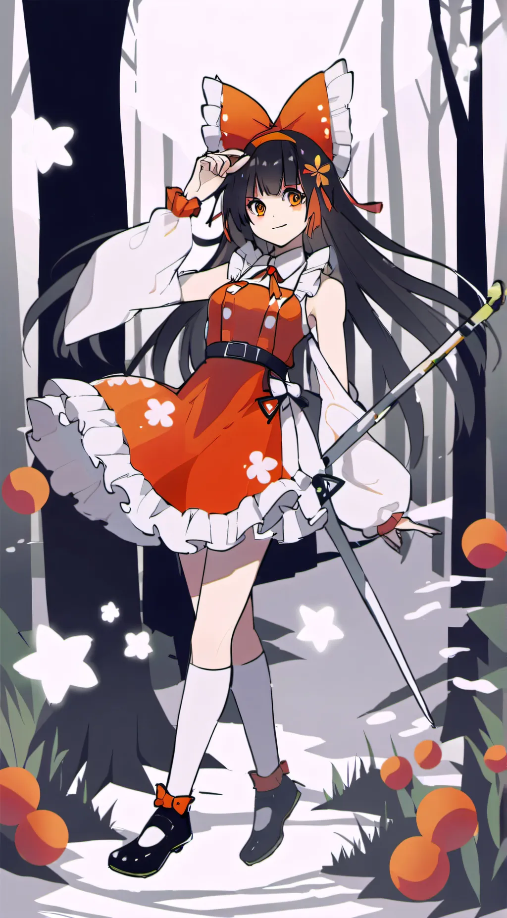 ai character: Reimu Hakurei background