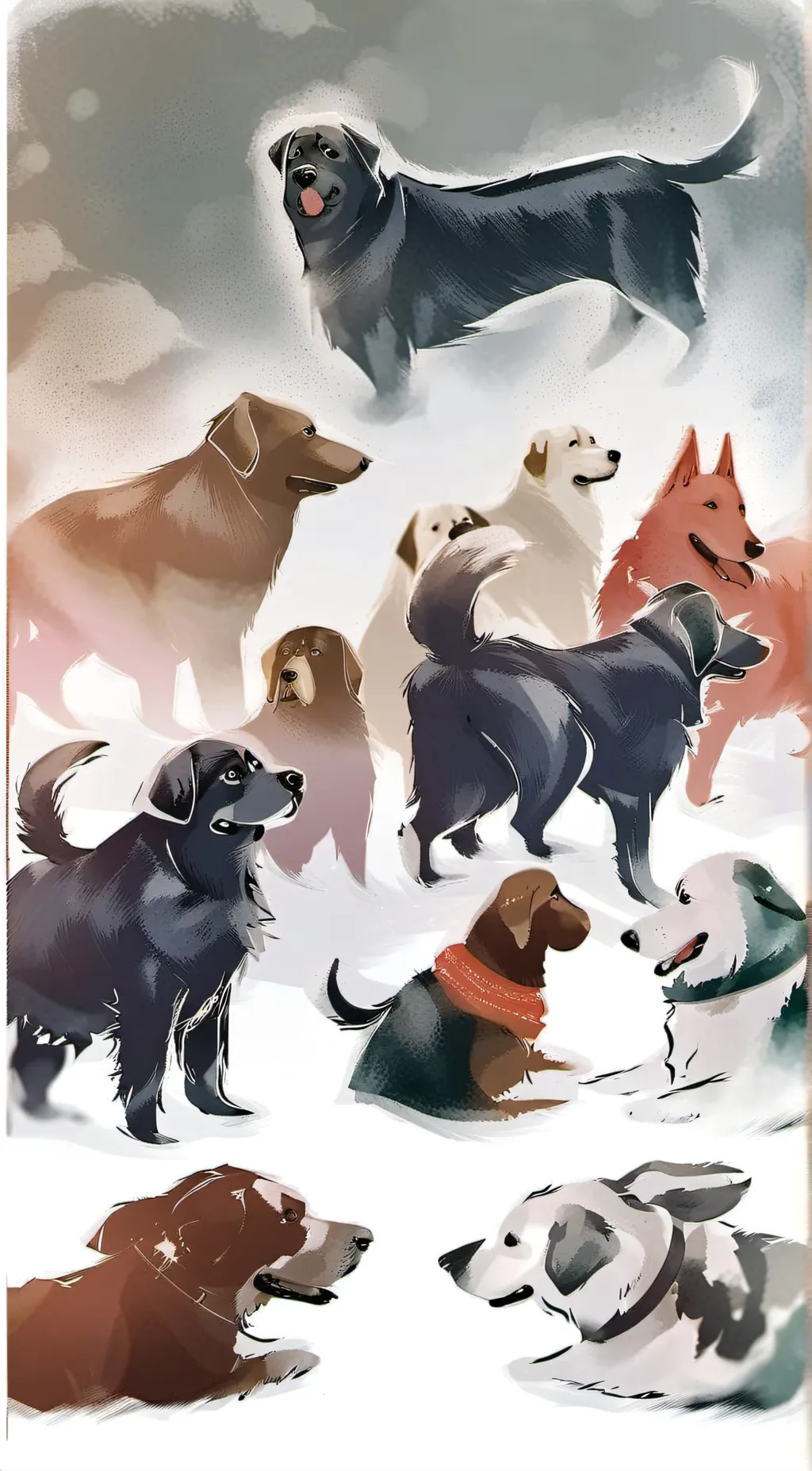 ai character: dogday x catnap background