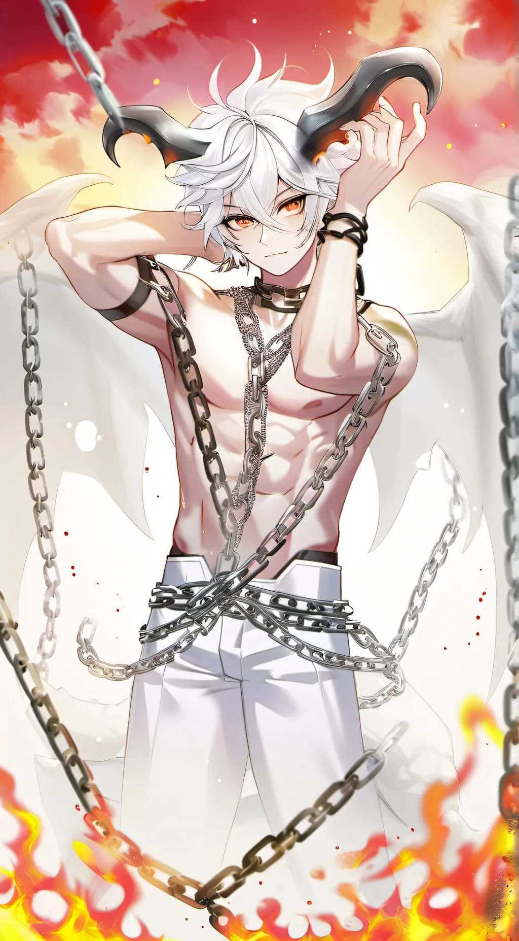 ai character: Deimos  background