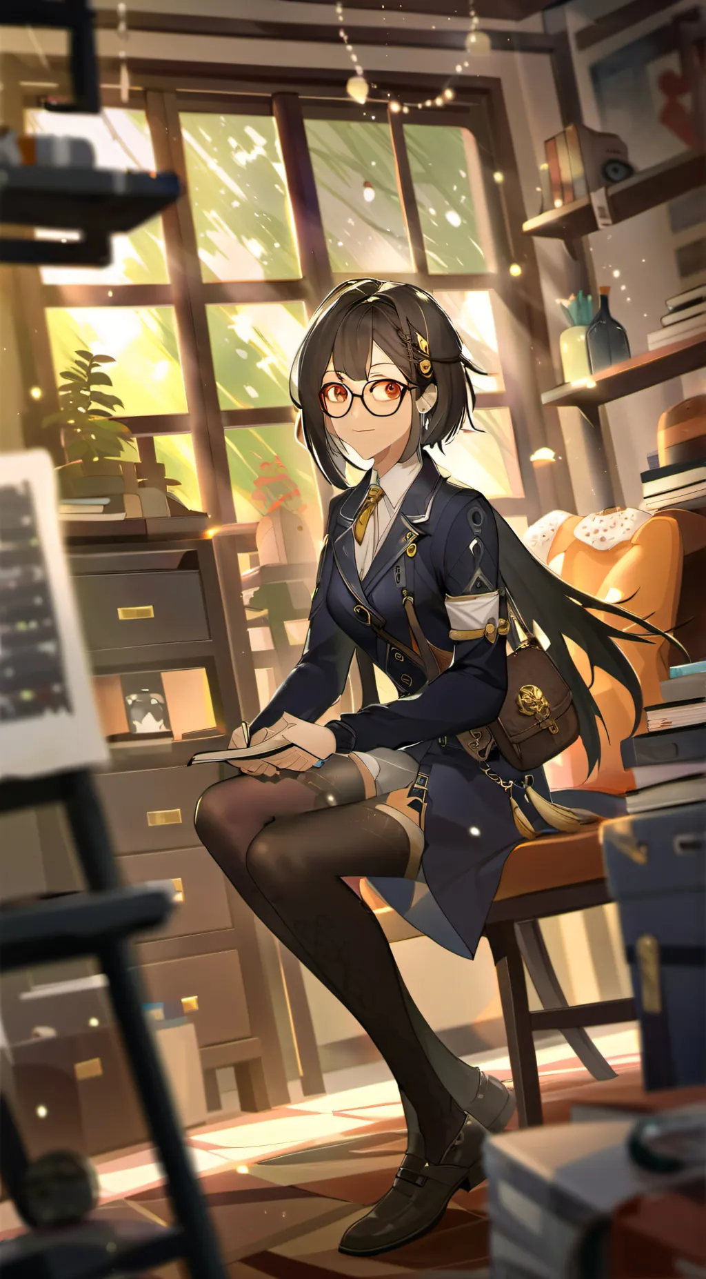 ai character: Alisha Delores  background