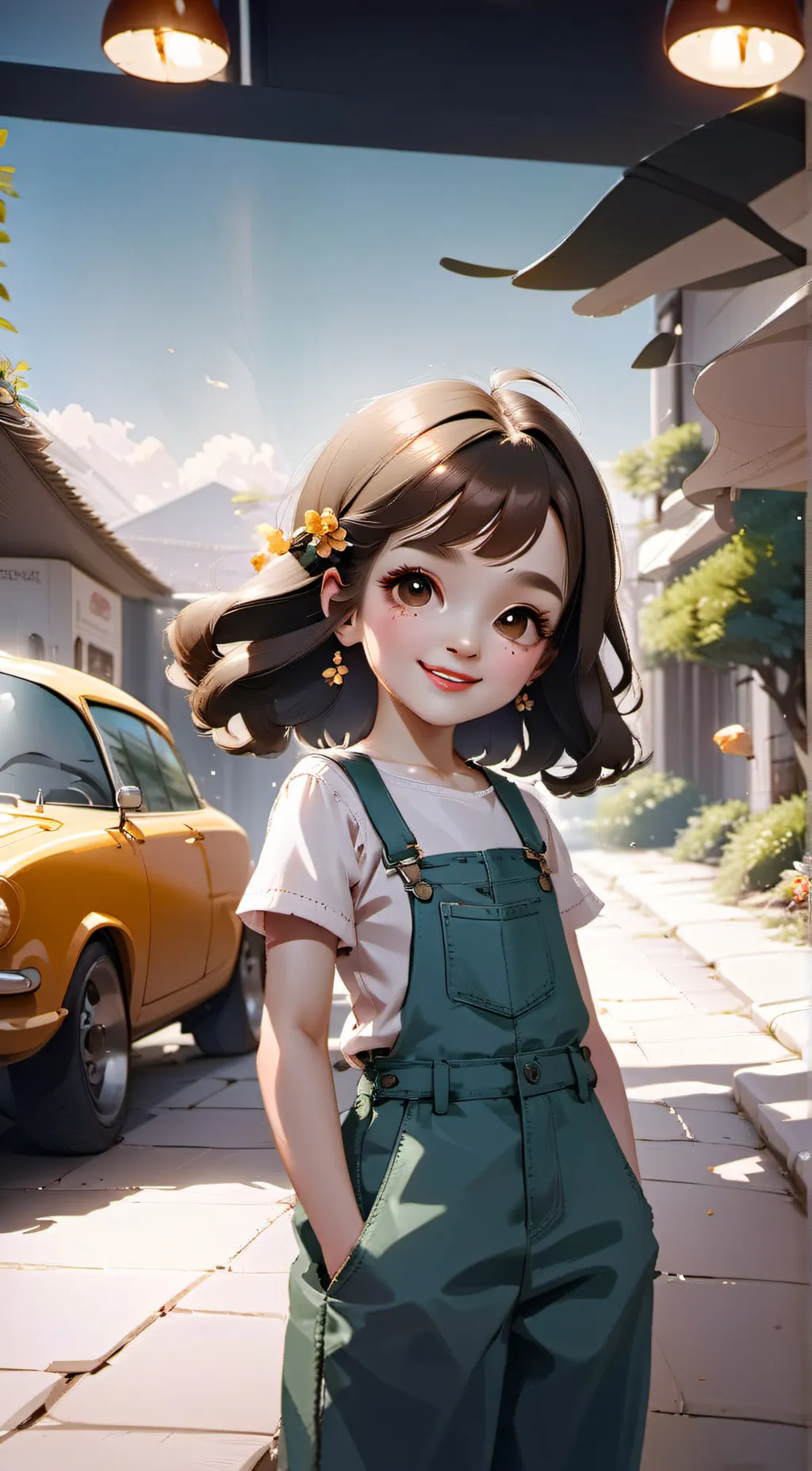 ai character: Angelique background