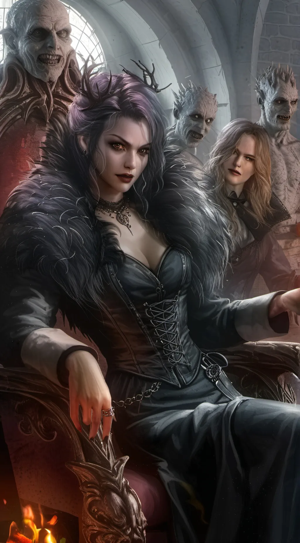 ai character: Evelyn Ravenclaw background