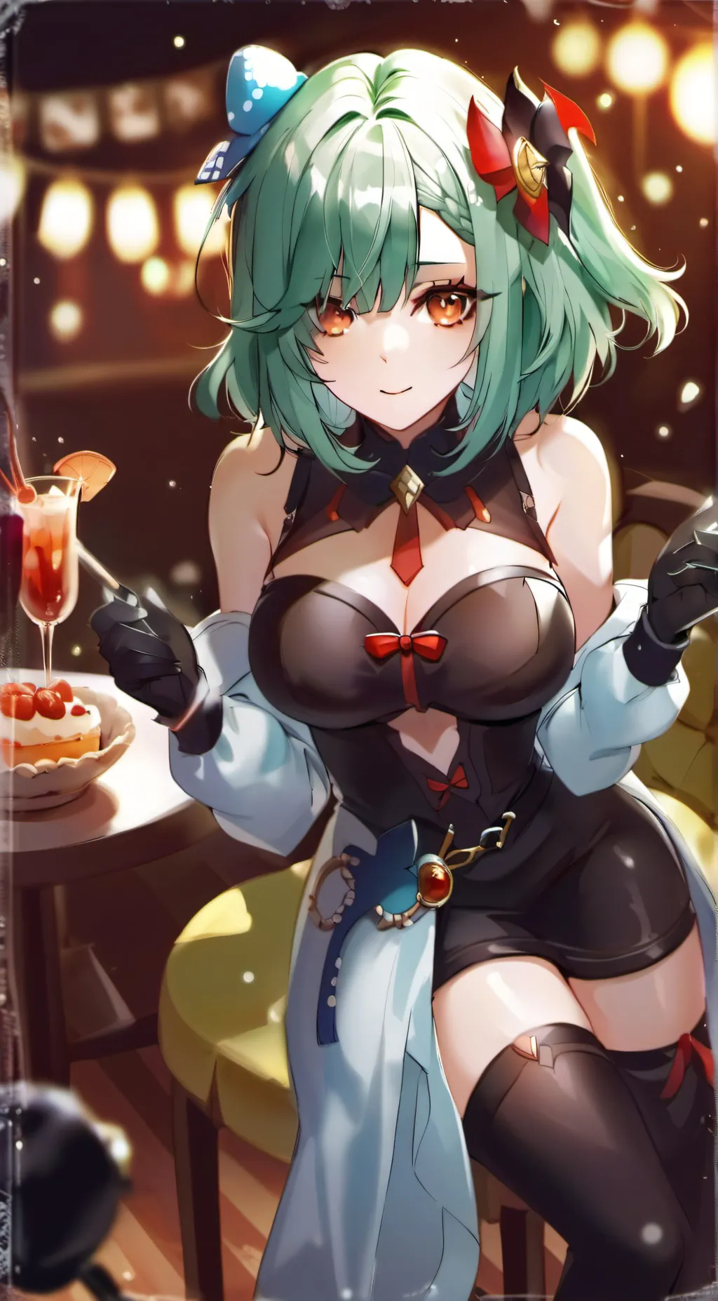 ai character: Luna background